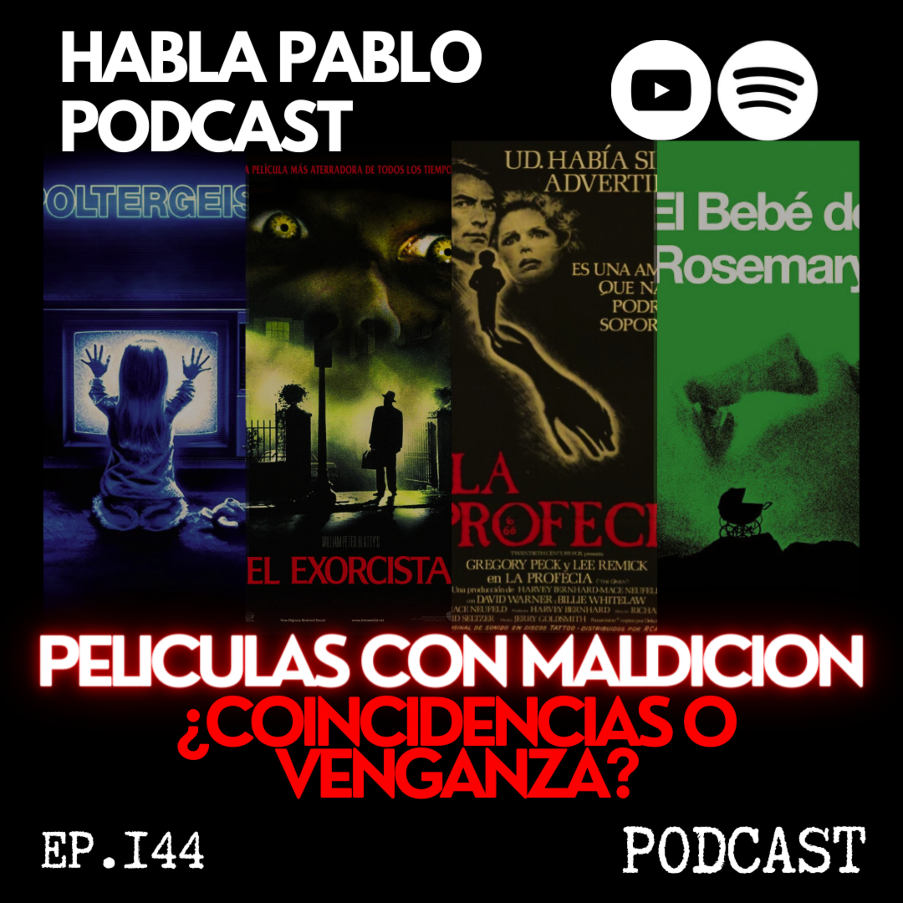 HISTORIAS PARA NO DORMIR #144 | PELICULAS CON MALDICION | Solo coincidencias o venganza? episode artwork
