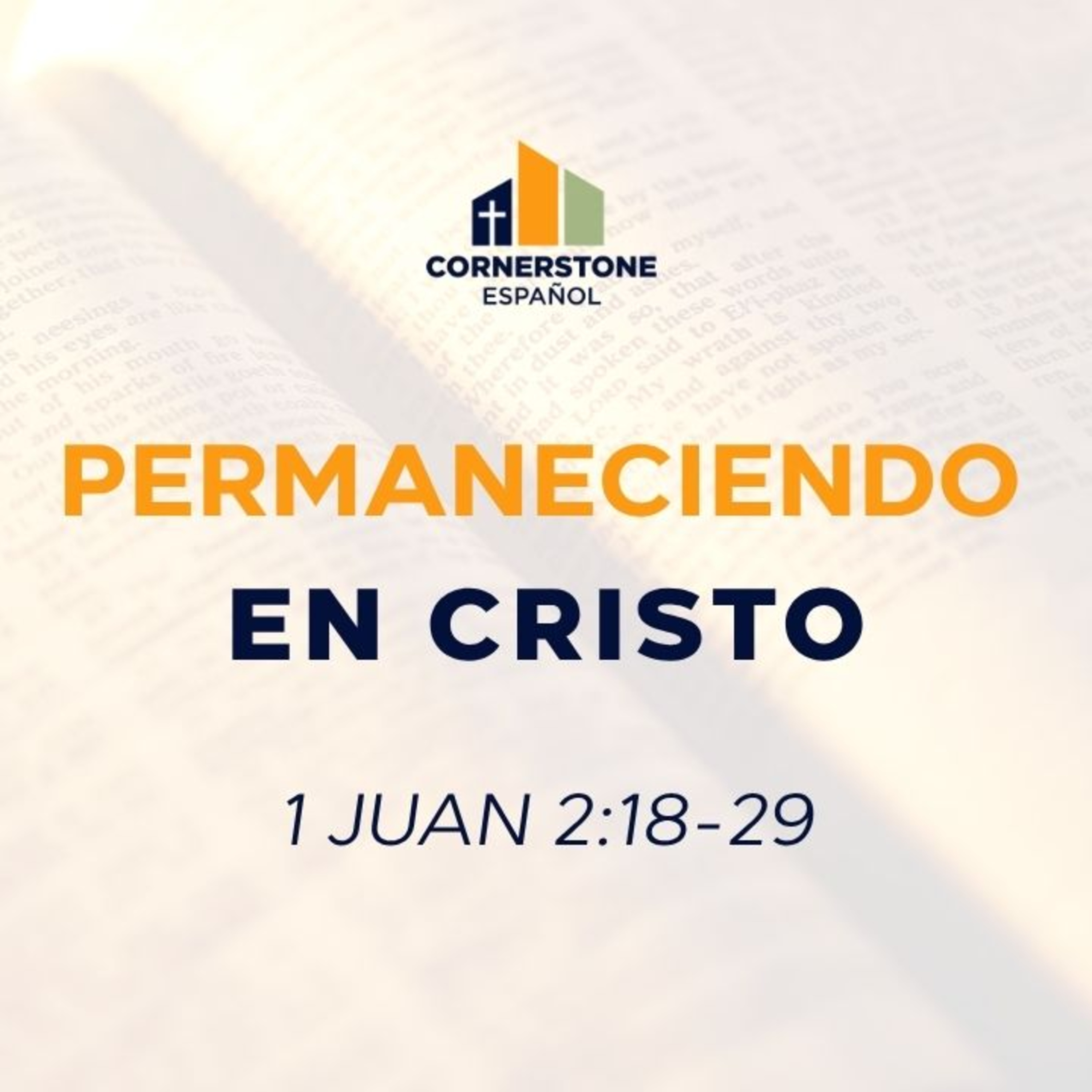 Portada de Cornerstone Español