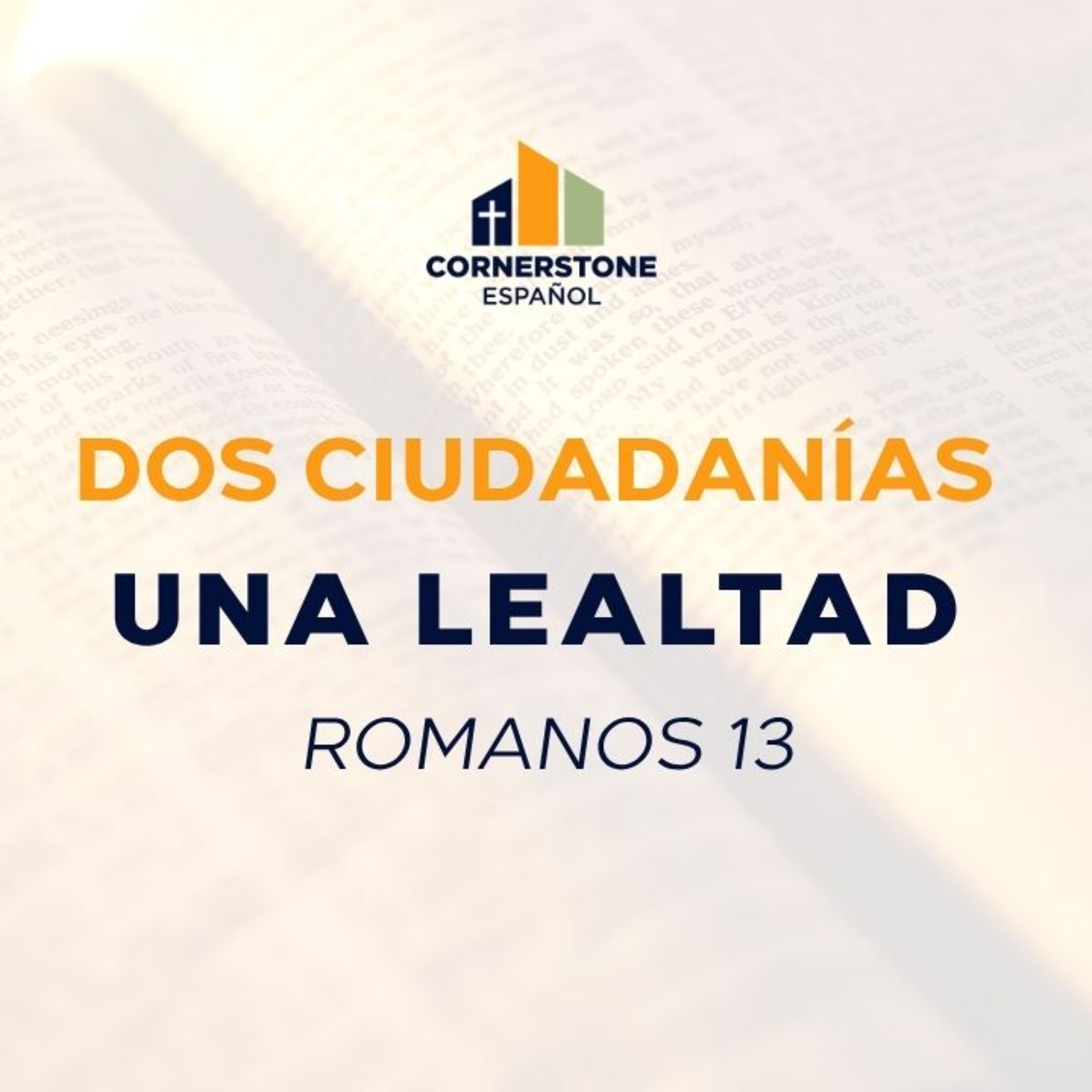 Portada de Cornerstone Español
