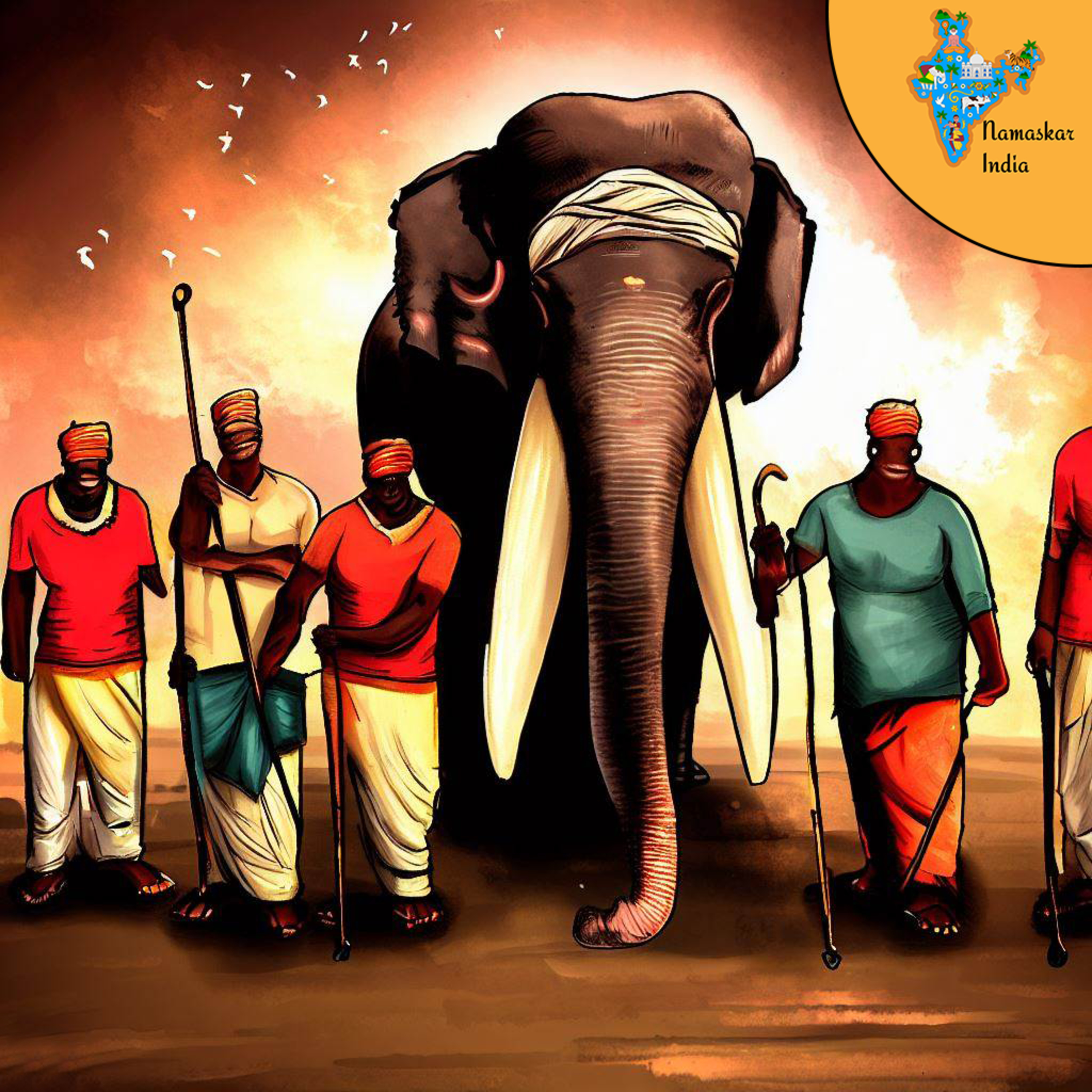 The Blind Men and the Elephant | Indian Mythology Series