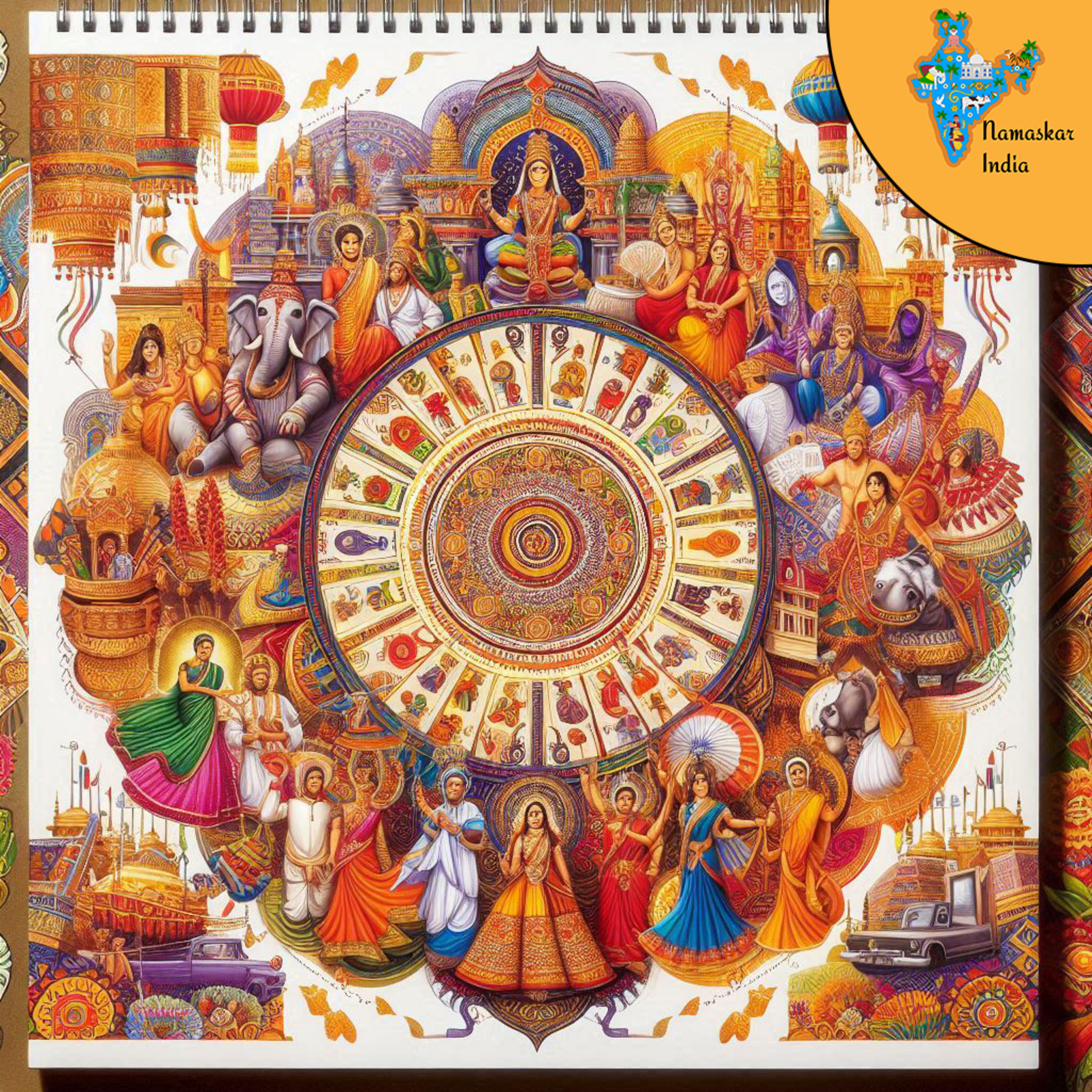 Namaskar India - Tales from Indian History and Mythology