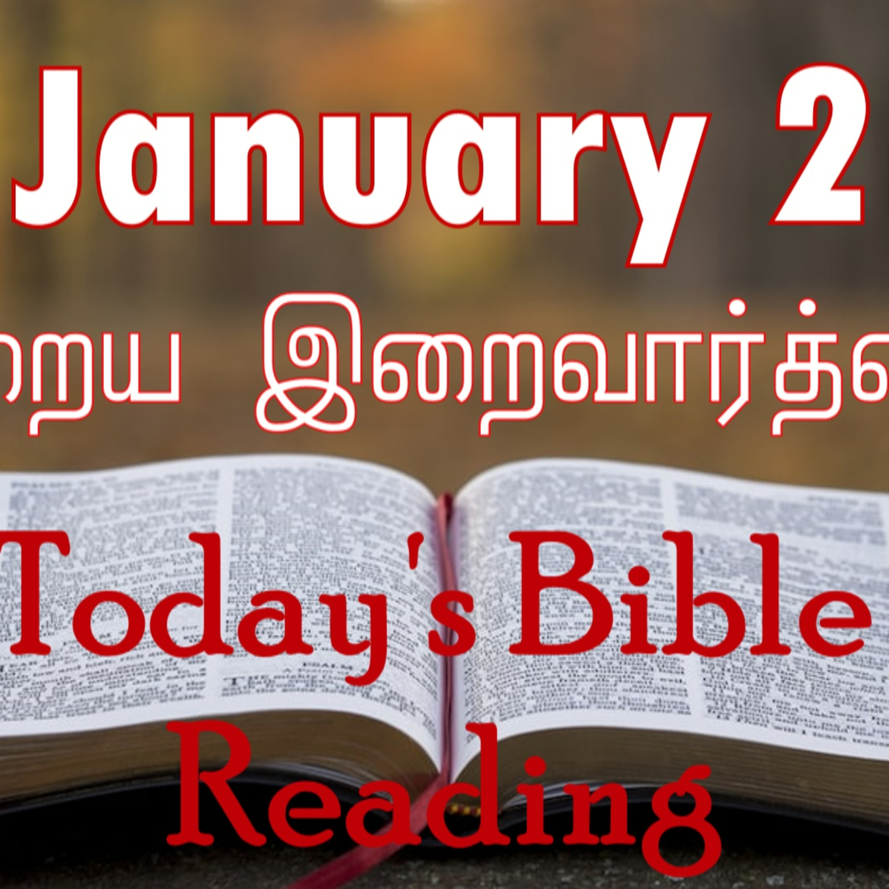 2 January 2024 Holy Mass Readings Tamil | Catholic | Daily Bible Reading Tamil | Mass readings today | Today's Mass Readings Tamil | Daily bible verse in Tamil episode artwork