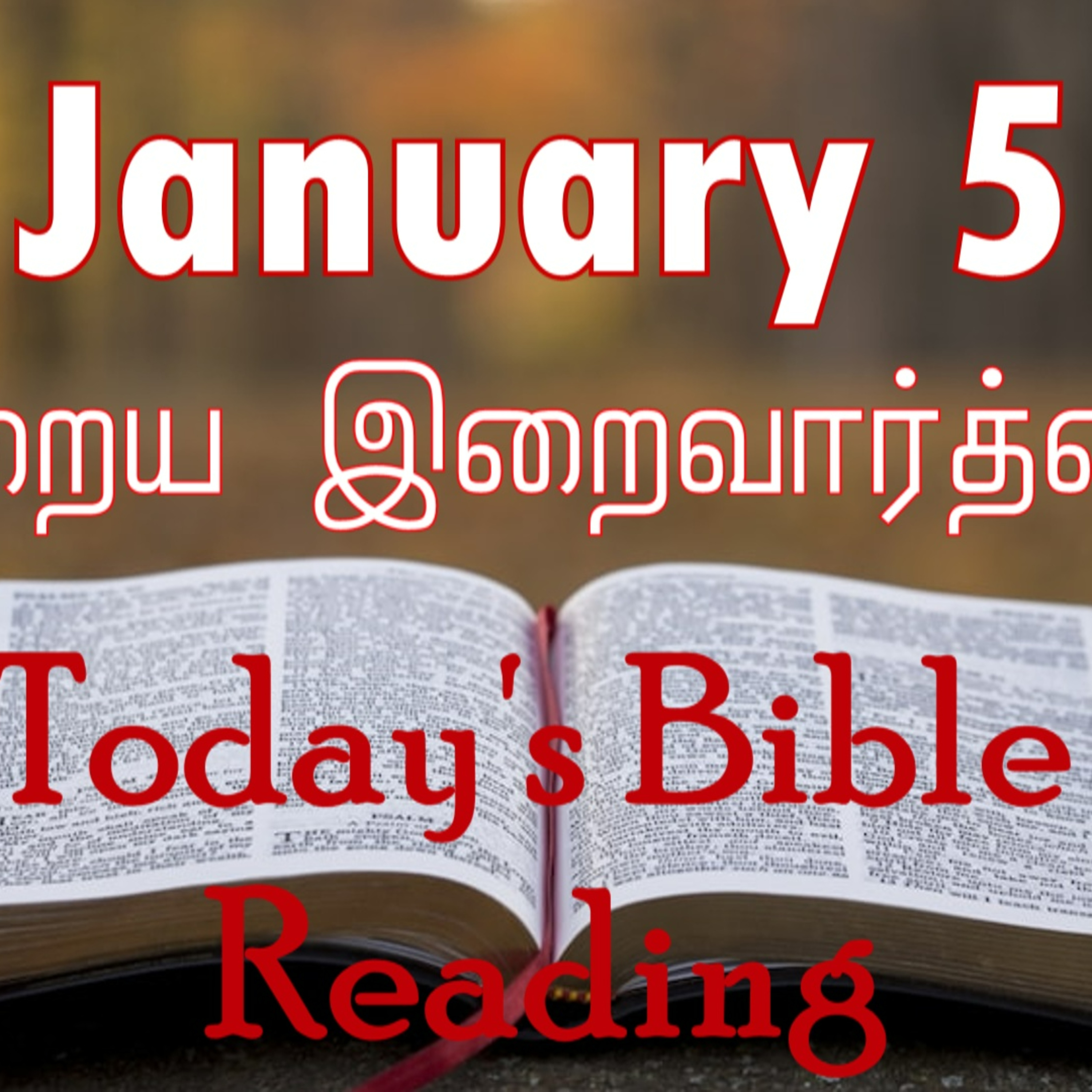 5 January 2024 Holy Mass Readings Tamil | Catholic | Daily Bible Reading Tamil | Mass readings today | Today's Mass Readings Tamil | Daily bible verse in Tamil episode artwork