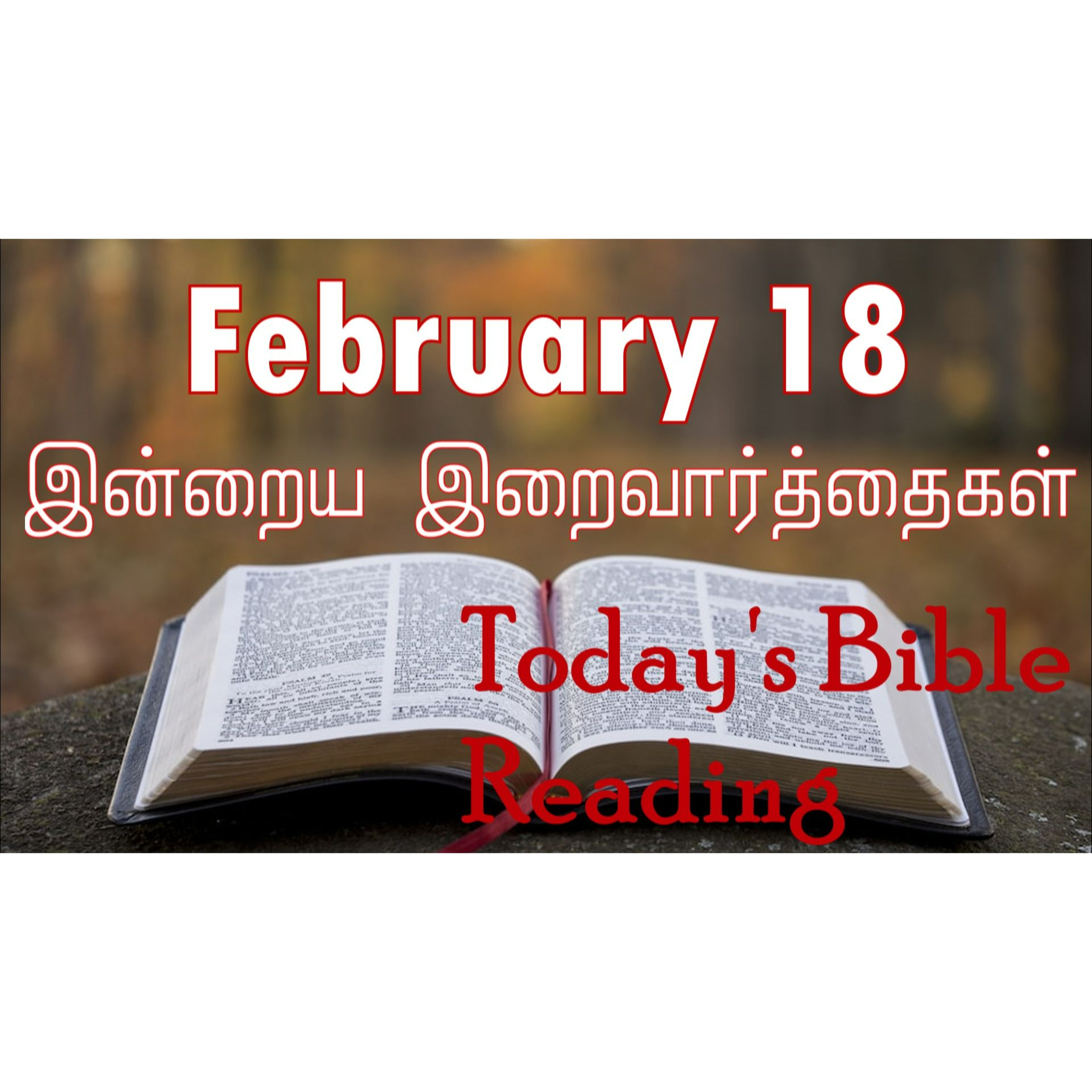 18 February 2024 | இன்றைய திருப்பலி வாசகங்கள் | Holy Mass Readings Tamil | Catholic | Daily Bible Reading Tamil | Mass readings today episode artwork