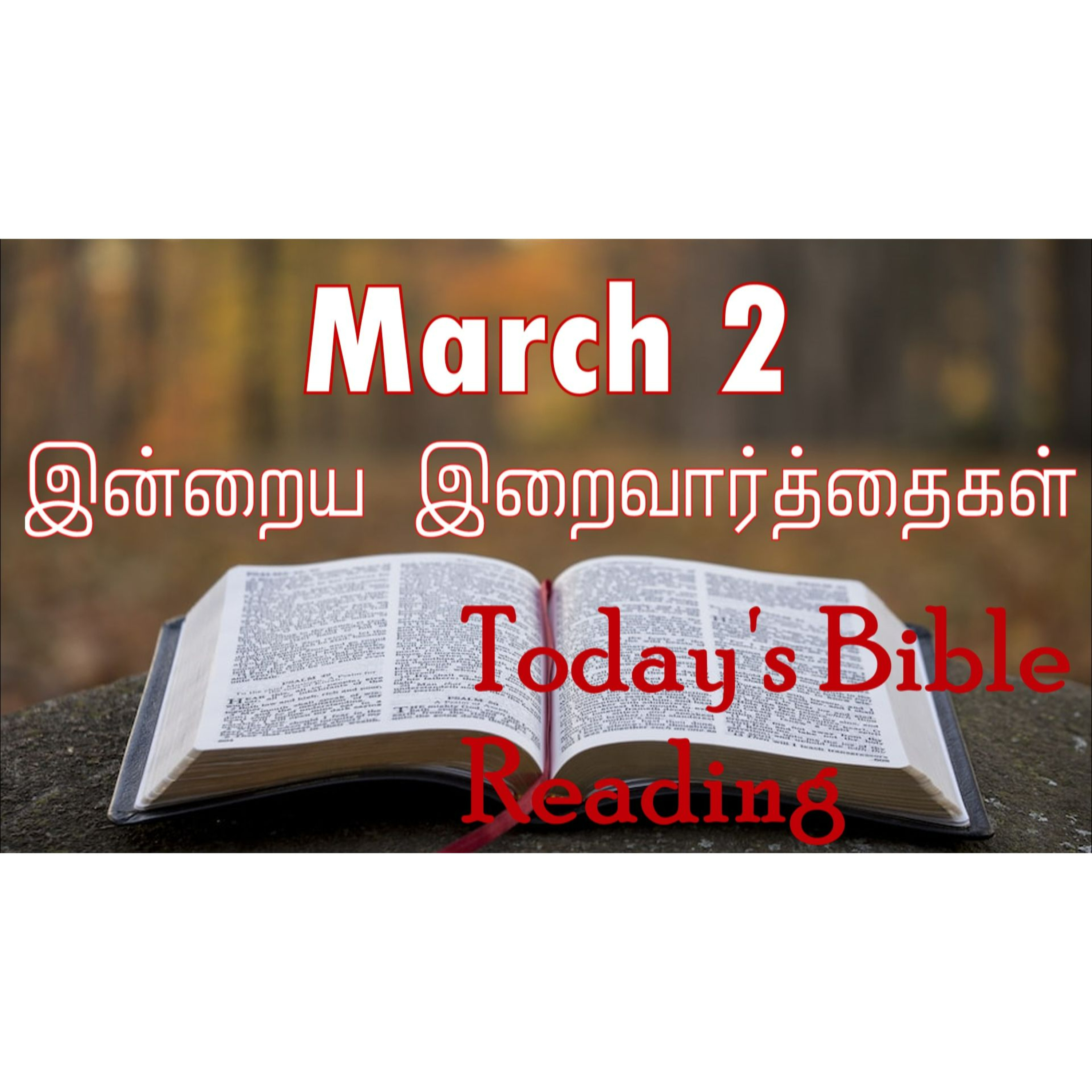 2 March 2024 | இன்றைய திருப்பலி வாசகங்கள் | Holy Mass Readings Tamil | Catholic | Daily Bible Reading Tamil | Mass readings today episode artwork