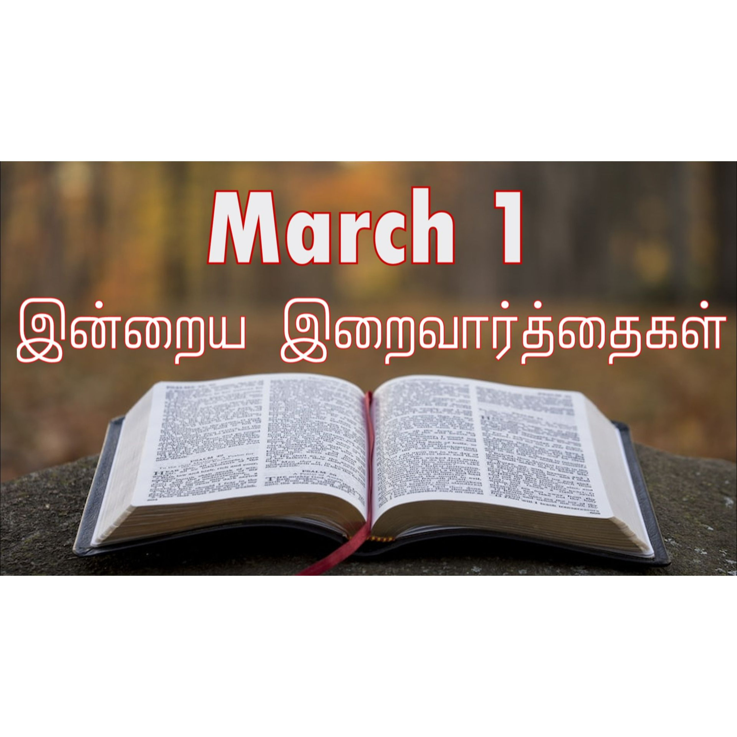 1 March 2025 | இன்றைய திருப்பலி வாசகங்கள் | Holy Mass Readings Tamil | Catholic | Daily Bible Reading Tamil | Mass readings today | Today's Mass Readings Tamil | Daily bible verse in Tamil episode artwork
