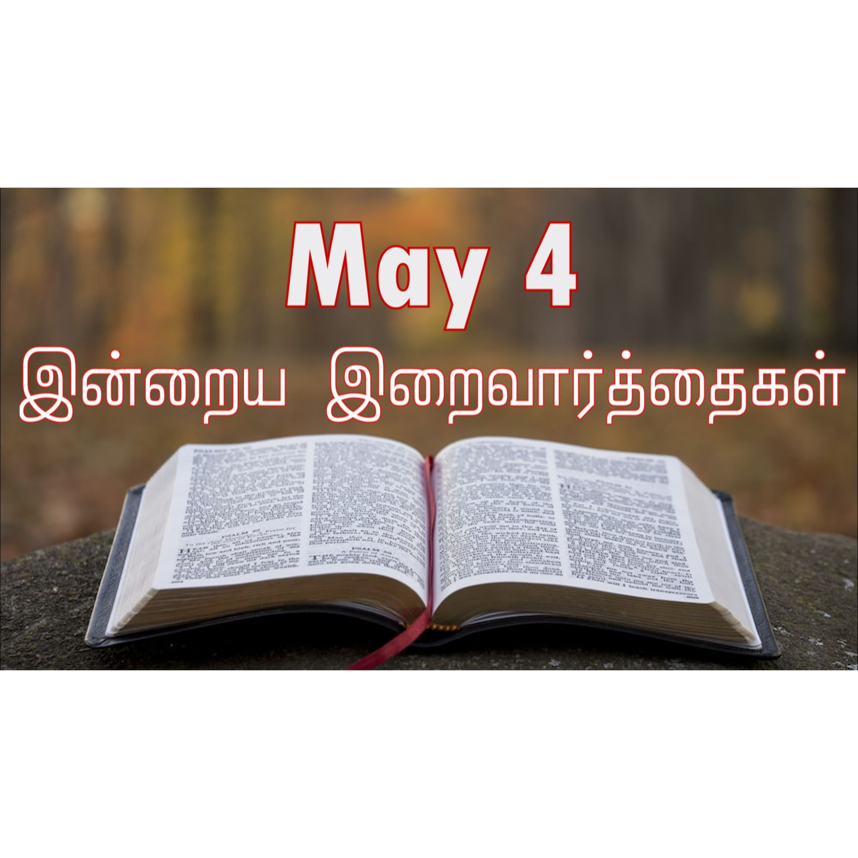 4 May 2025 Holy Mass Readings Tamil | Catholic | Daily Bible Reading Tamil | இன்றைய திருப்பலி வாசகங்கள் | Mass readings today | Today's Mass Readings Tamil | Daily bible verse in Tamil episode artwork