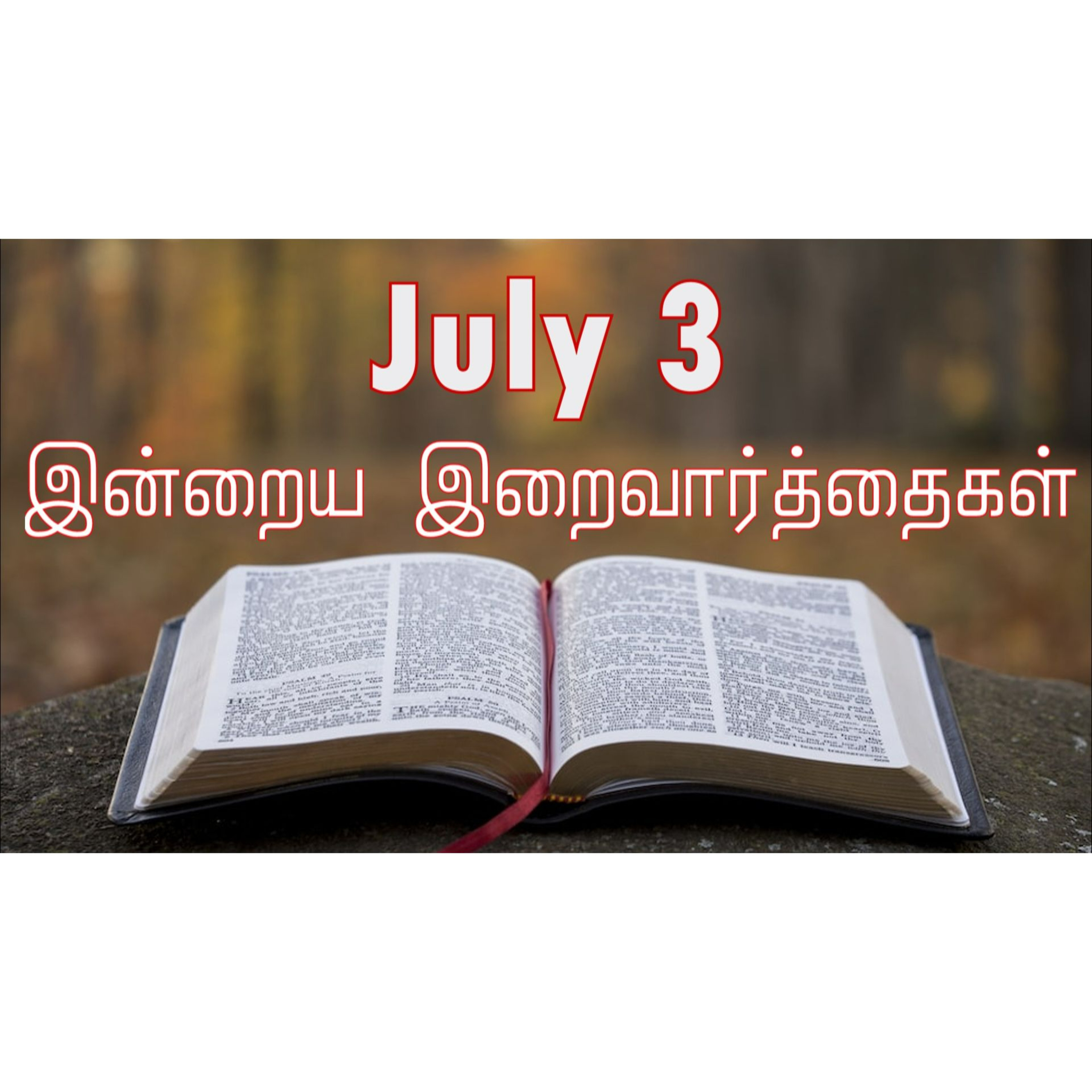 3 July 2025 Holy Mass Readings Tamil | Catholic | Daily Bible Reading Tamil | இன்றைய திருப்பலி வாசகங்கள் | Mass readings today | Today's Mass Readings Tamil | Daily bible verse in Tamil