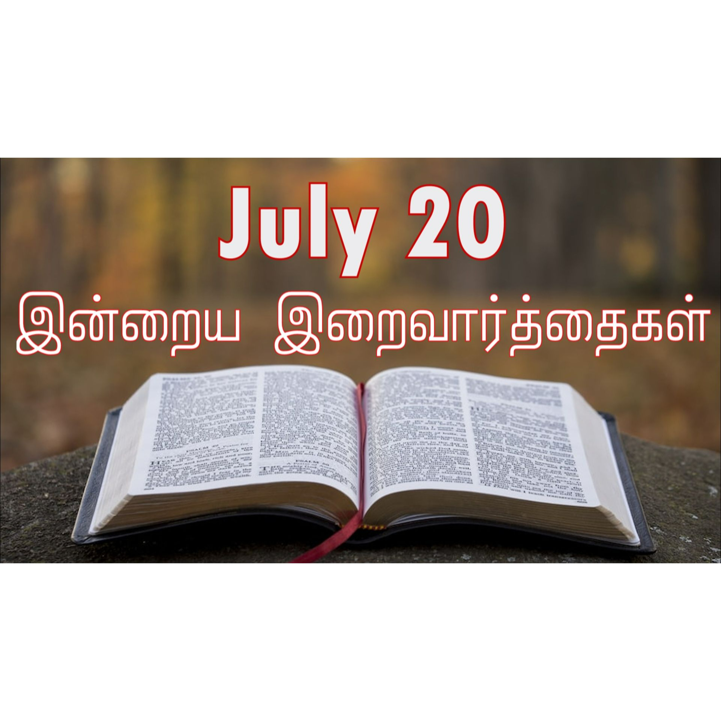 20 July 2025 Holy Mass Readings Tamil | Catholic | Daily Bible Reading Tamil | இன்றைய திருப்பலி வாசகங்கள் | Mass readings today | Today's Mass Readings Tamil | Daily bible verse in Tamil