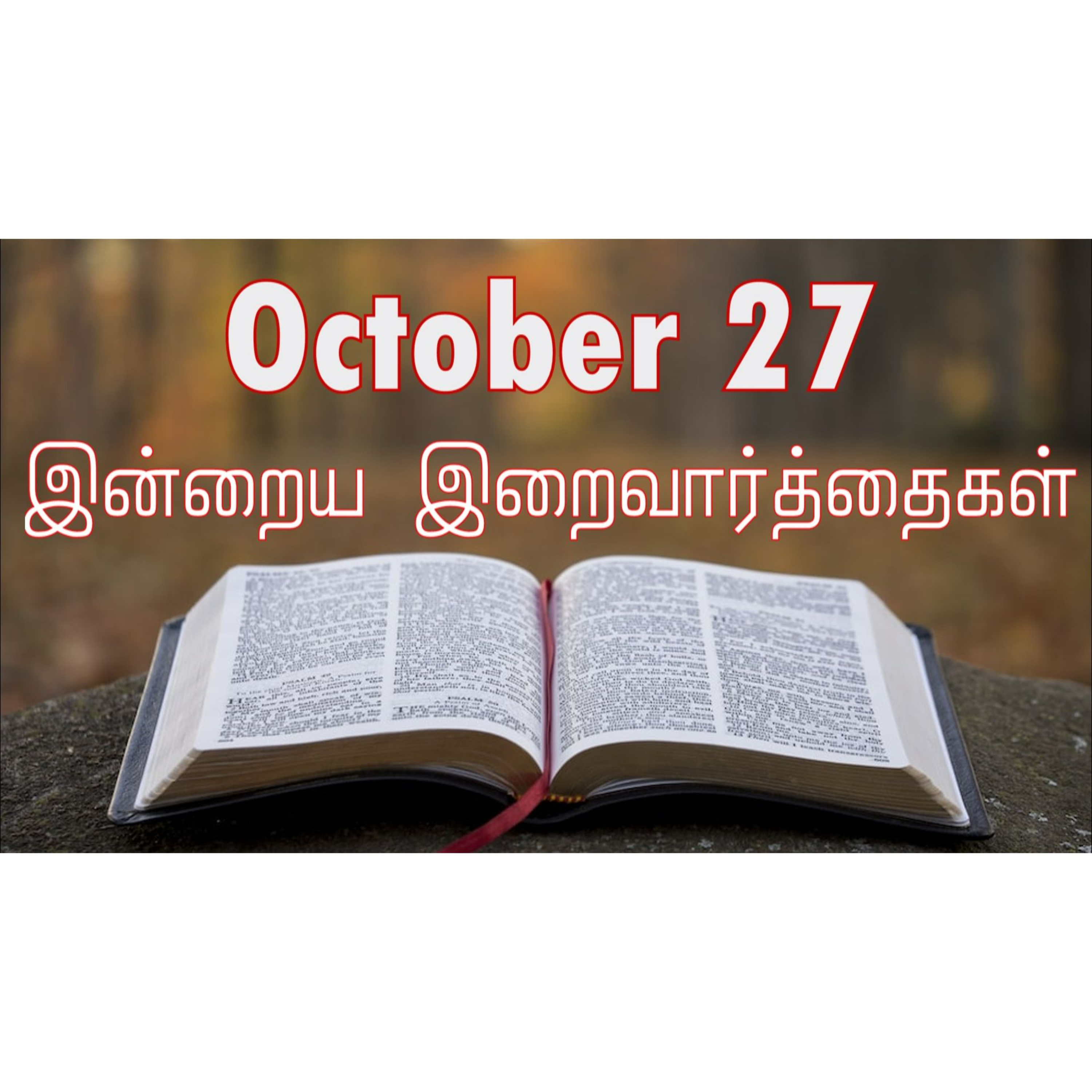27 October 2025 Holy Mass Readings Tamil | Catholic | Daily Bible Reading Tamil | இன்றைய திருப்பலி வாசகங்கள் | Mass readings today | Today's Mass Readings Tamil | Daily bible verse in Tamil episode artwork