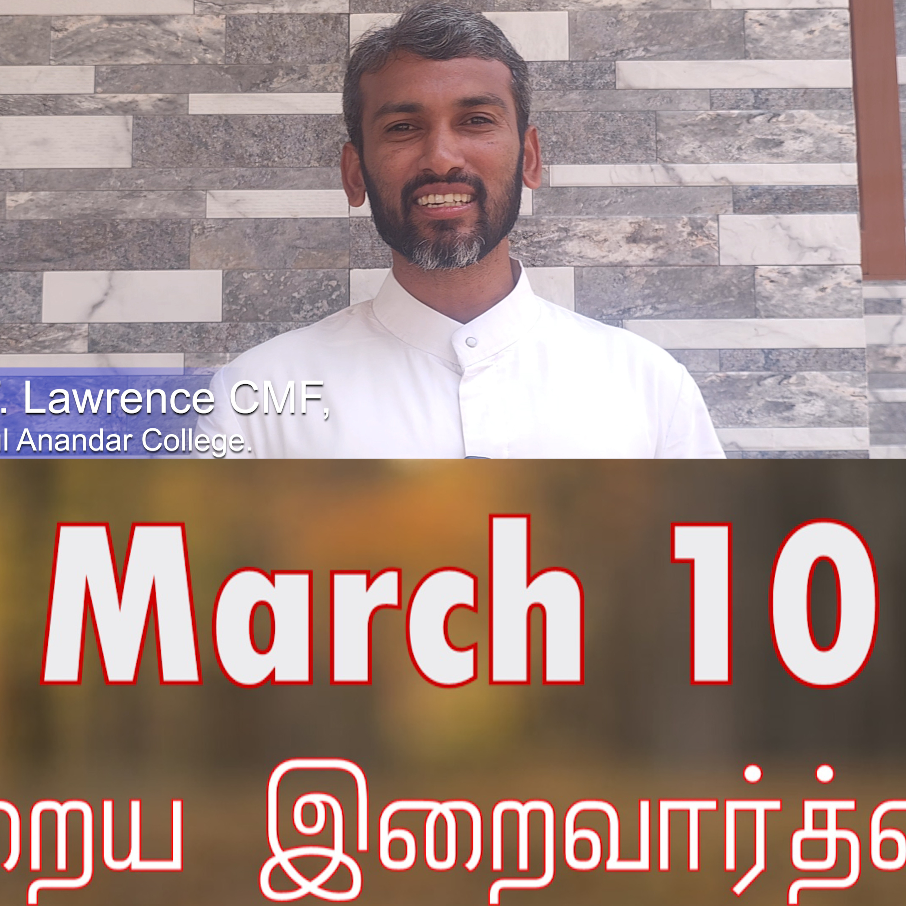 10 March 2026 தவக்கால சிந்தனை- Rev. Fr. F. Lawrence CMF, Professor, Arul Anandar College. Holy Mass Readings Tamil | Catholic | Daily Bible Reading Tamil | இன்றைய திருப்பலி வாசகங்கள் | Mass readings episode artwork