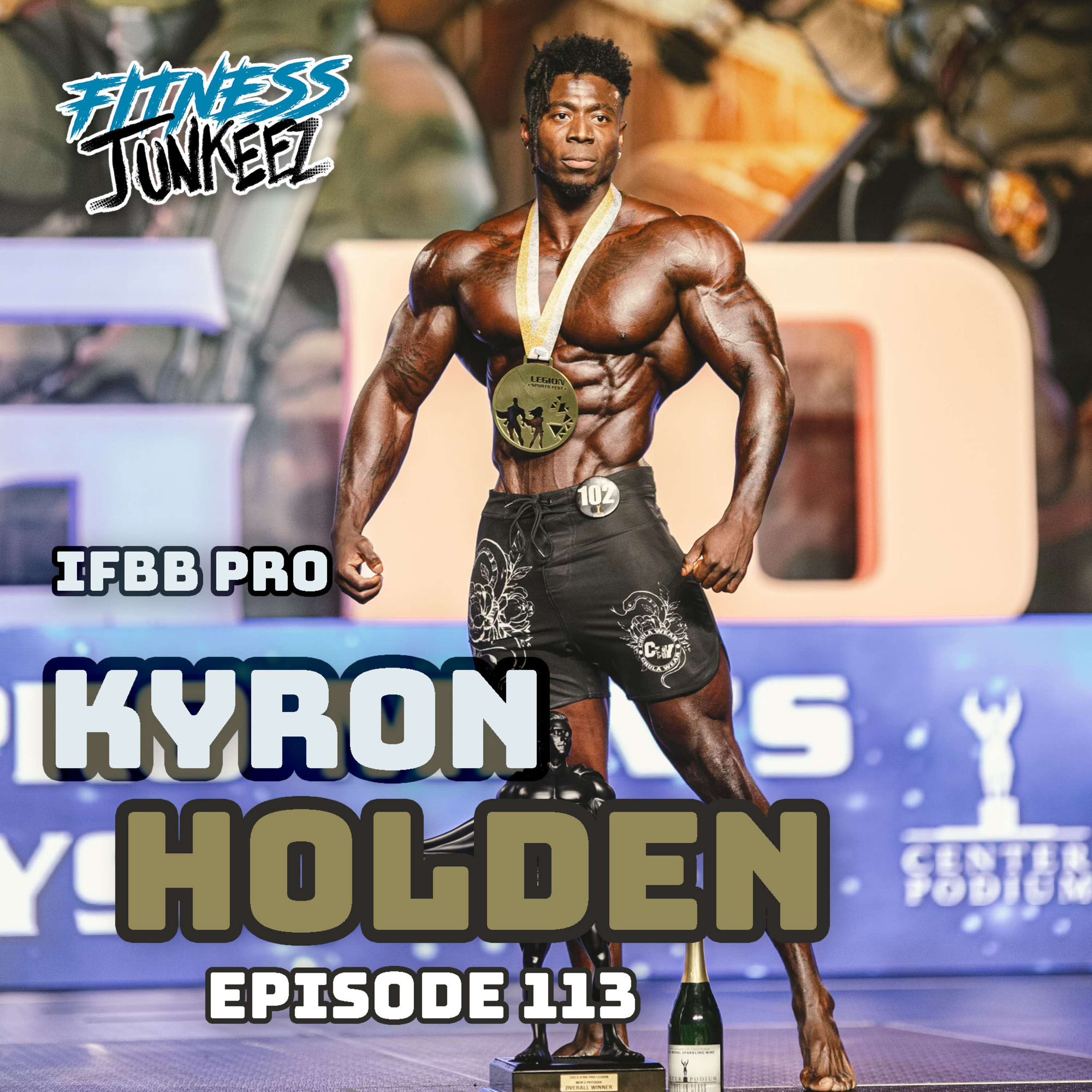 Kyron Holden – IFBB Pro and 7 X Mr. Olympia competitor and Yoga Instructor - There’s Levels to this shit! episode artwork