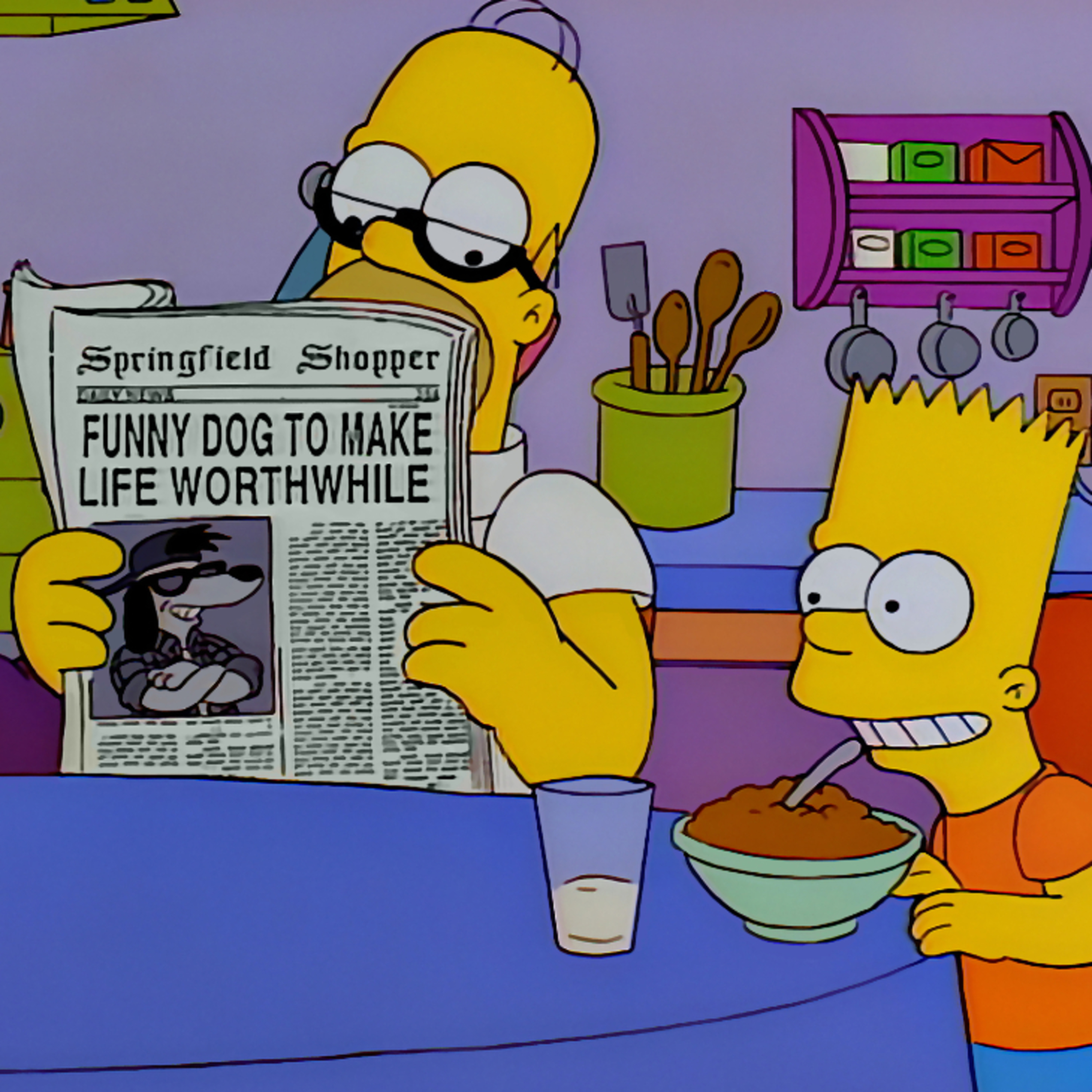 The Itchy & Scratchy & Poochie Show episode artwork