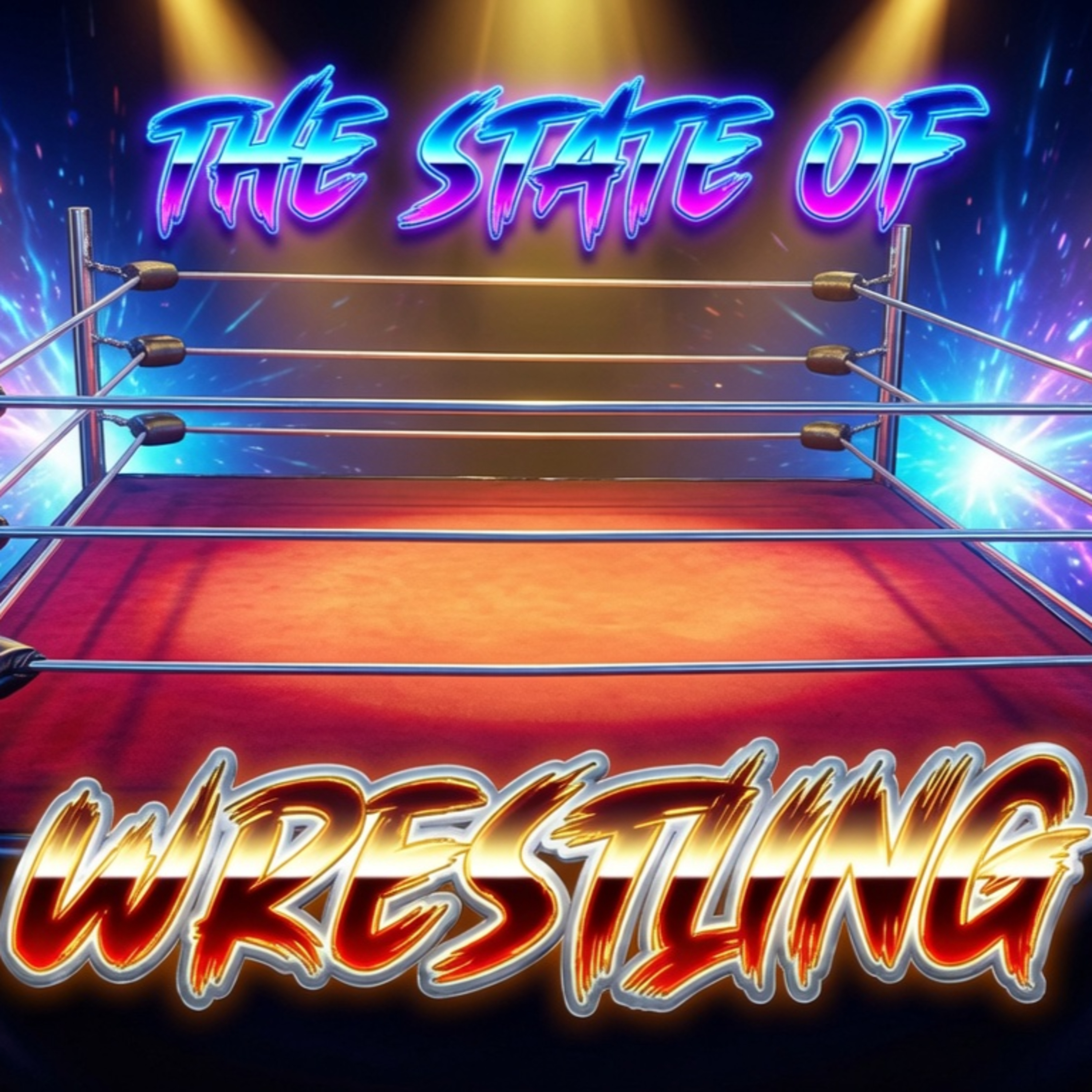 The War Is On! WWE / NXT / AAA / TNA Vs. AEW / ROH / CMLL / NJPW : THE STATE OF WRESTLING episode artwork