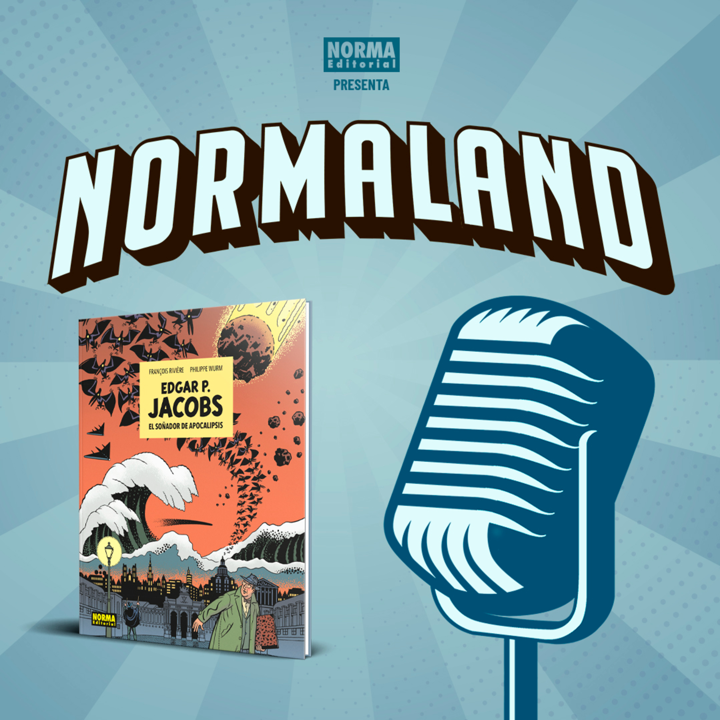 NORMALAND | Episodio 49 | Edgar P. Jacobs. El soñador de apocalipsis episode artwork