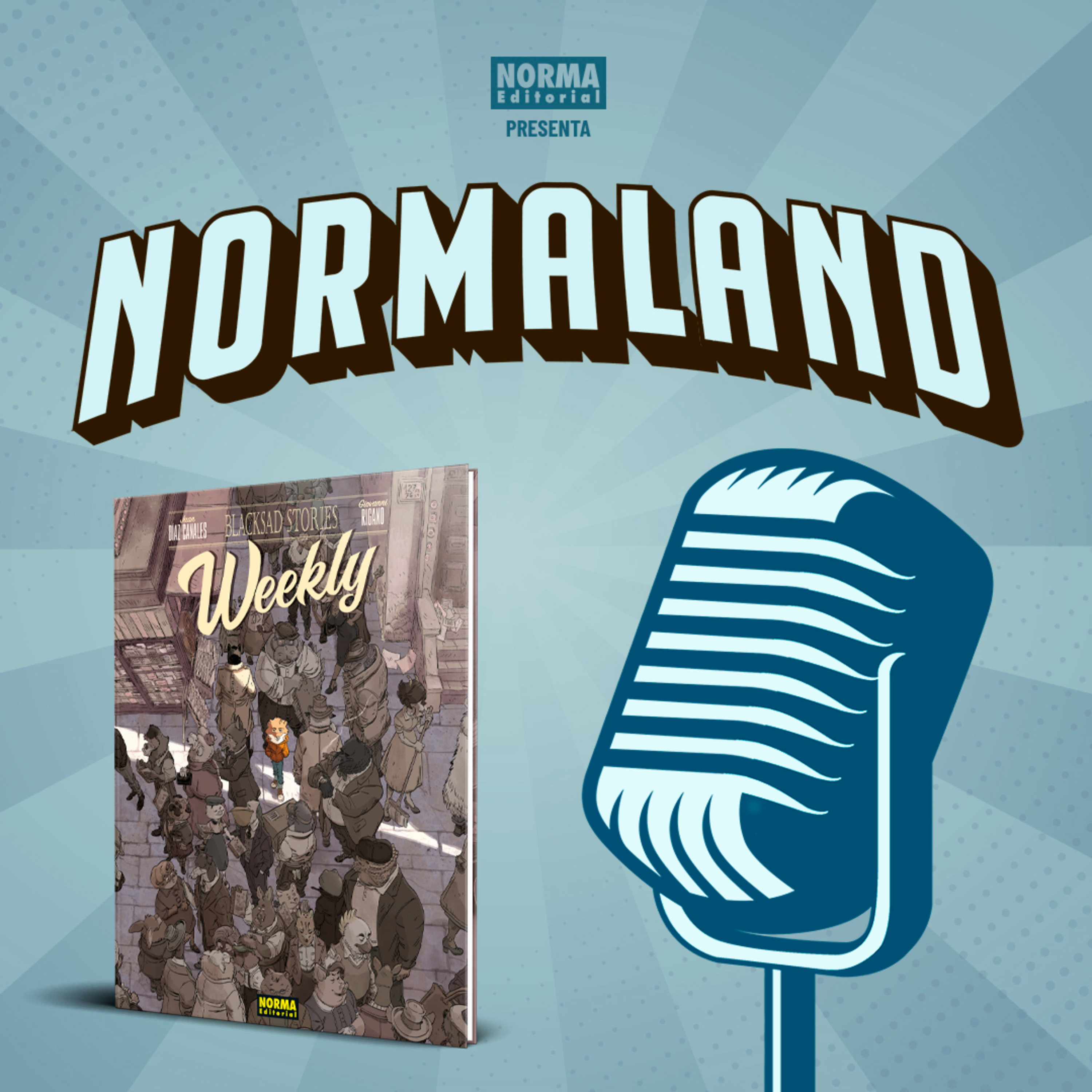 NORMALAND | Episodio 116| Blacksad Stories: Weekly episode artwork