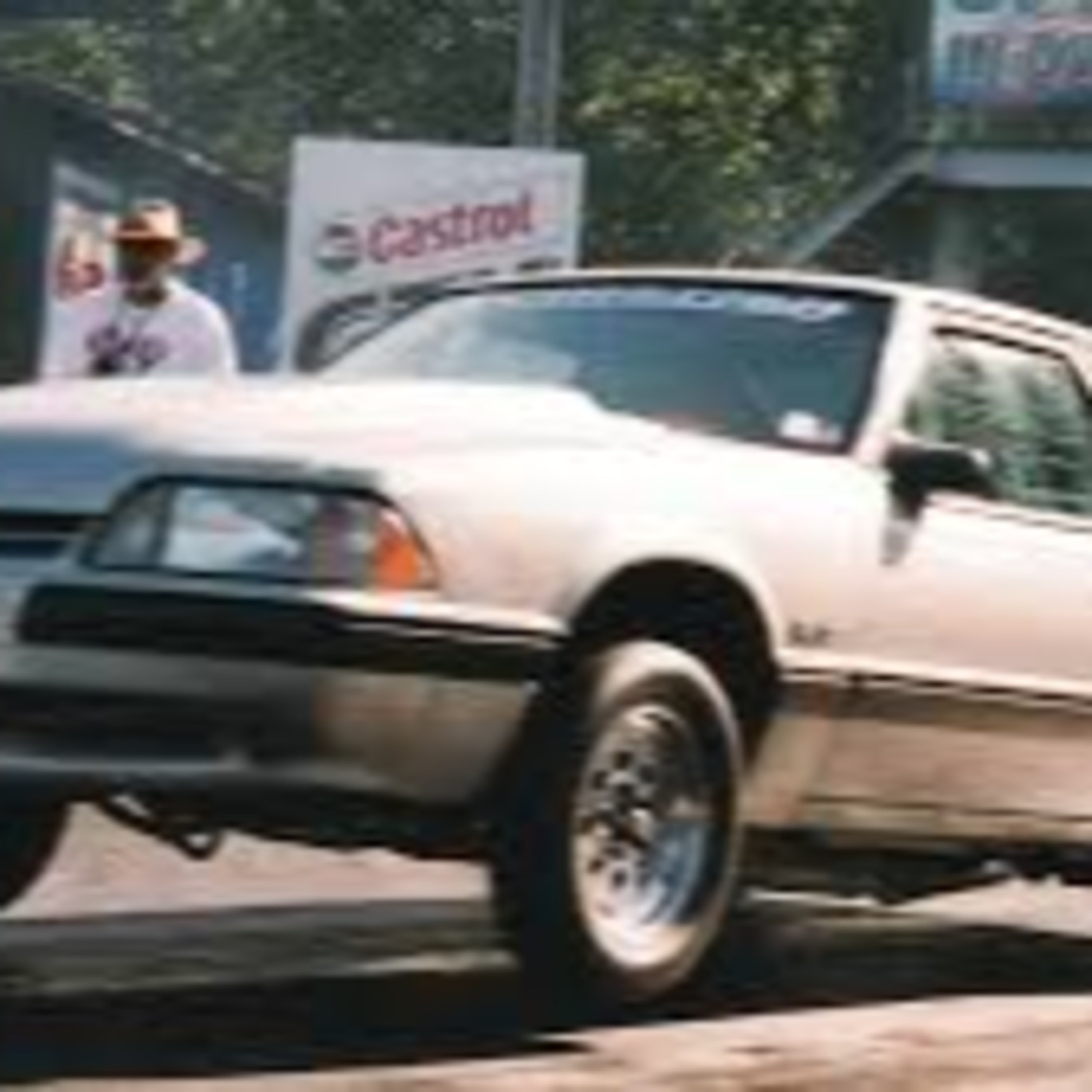 Lenco street driven Foxbody Notch with the GT Cheesegrater Taillights episode artwork