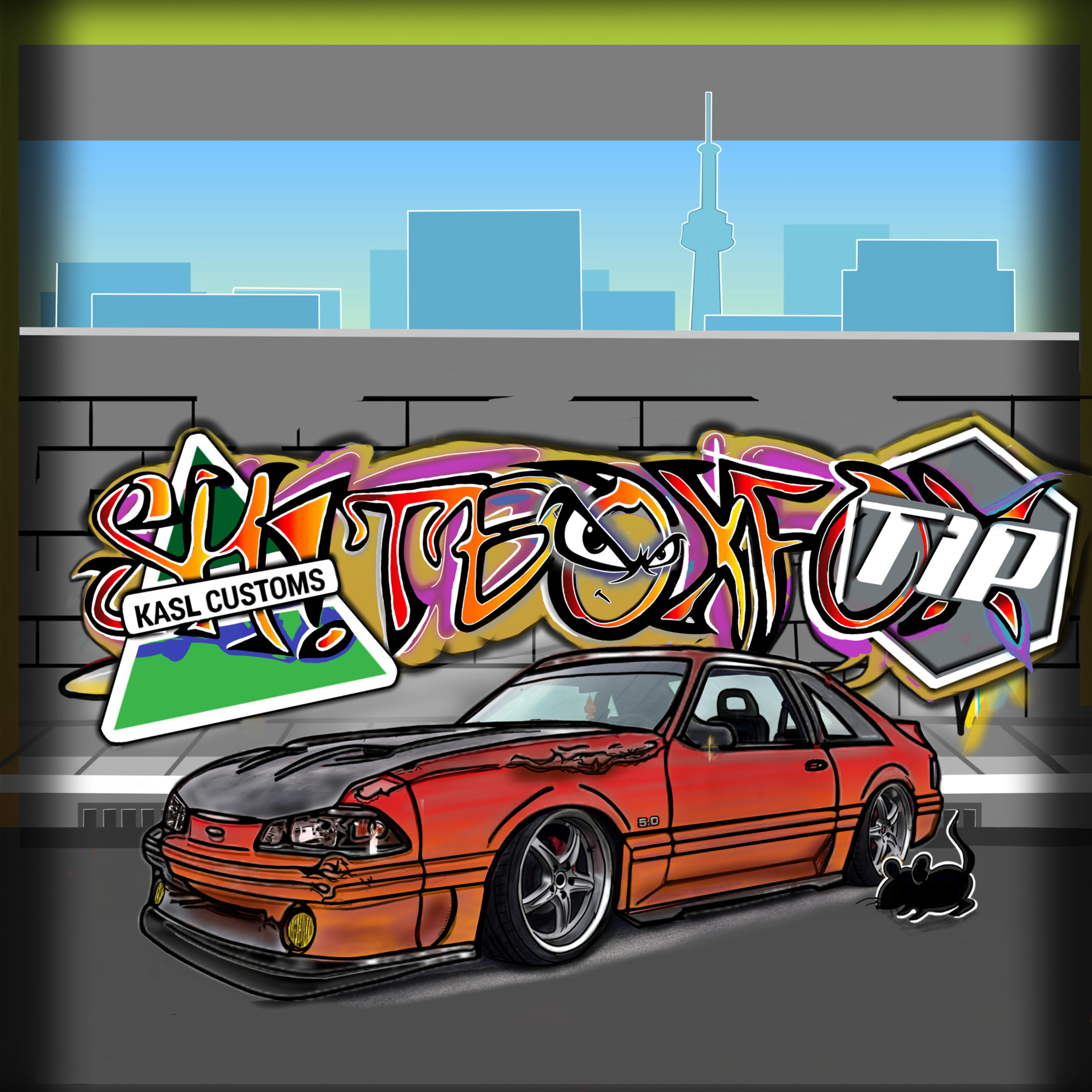 If our Podcast were a Foxbody, it would Lose Every Race! episode artwork
