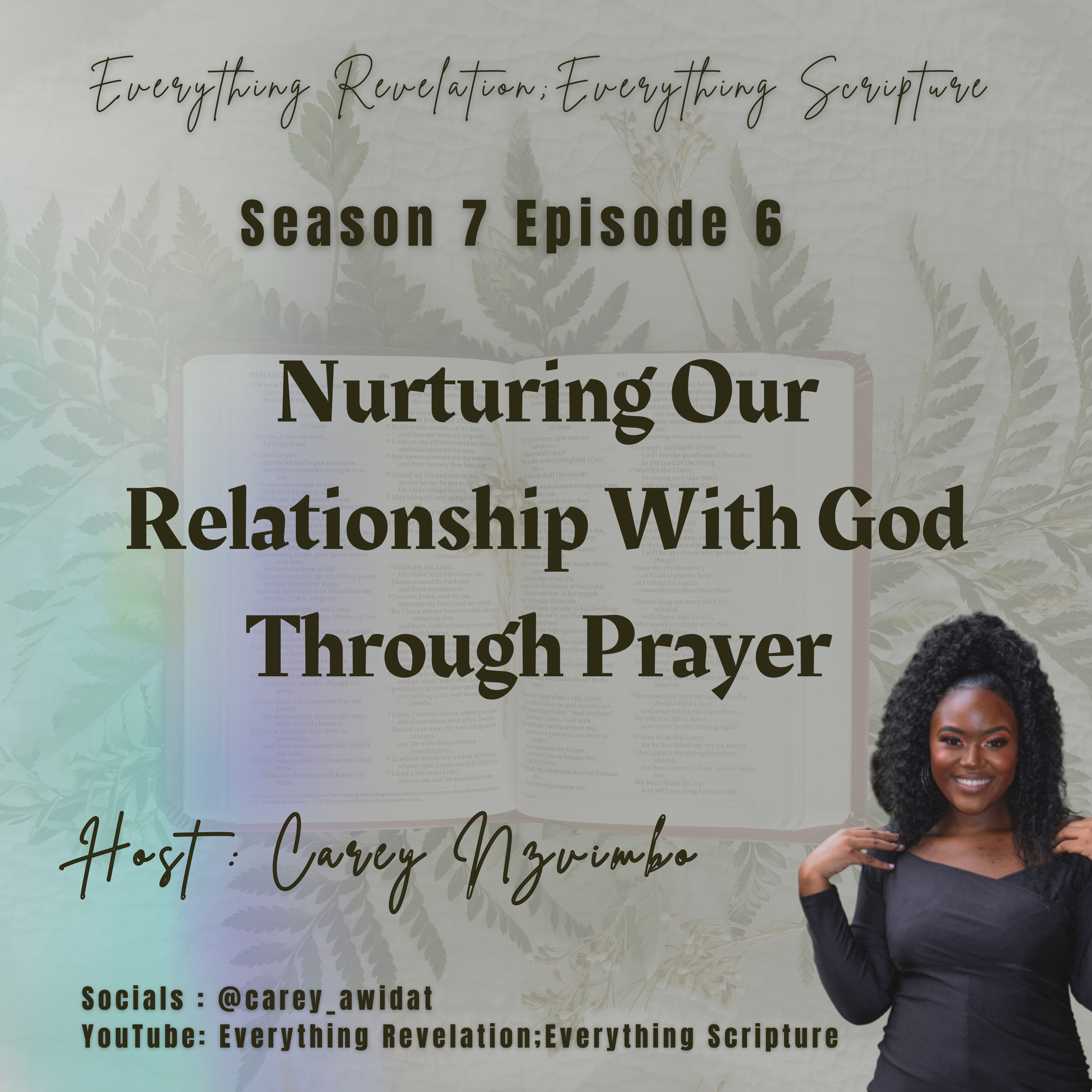 Nurturing Our Relationship With God Through Prayer  episode artwork