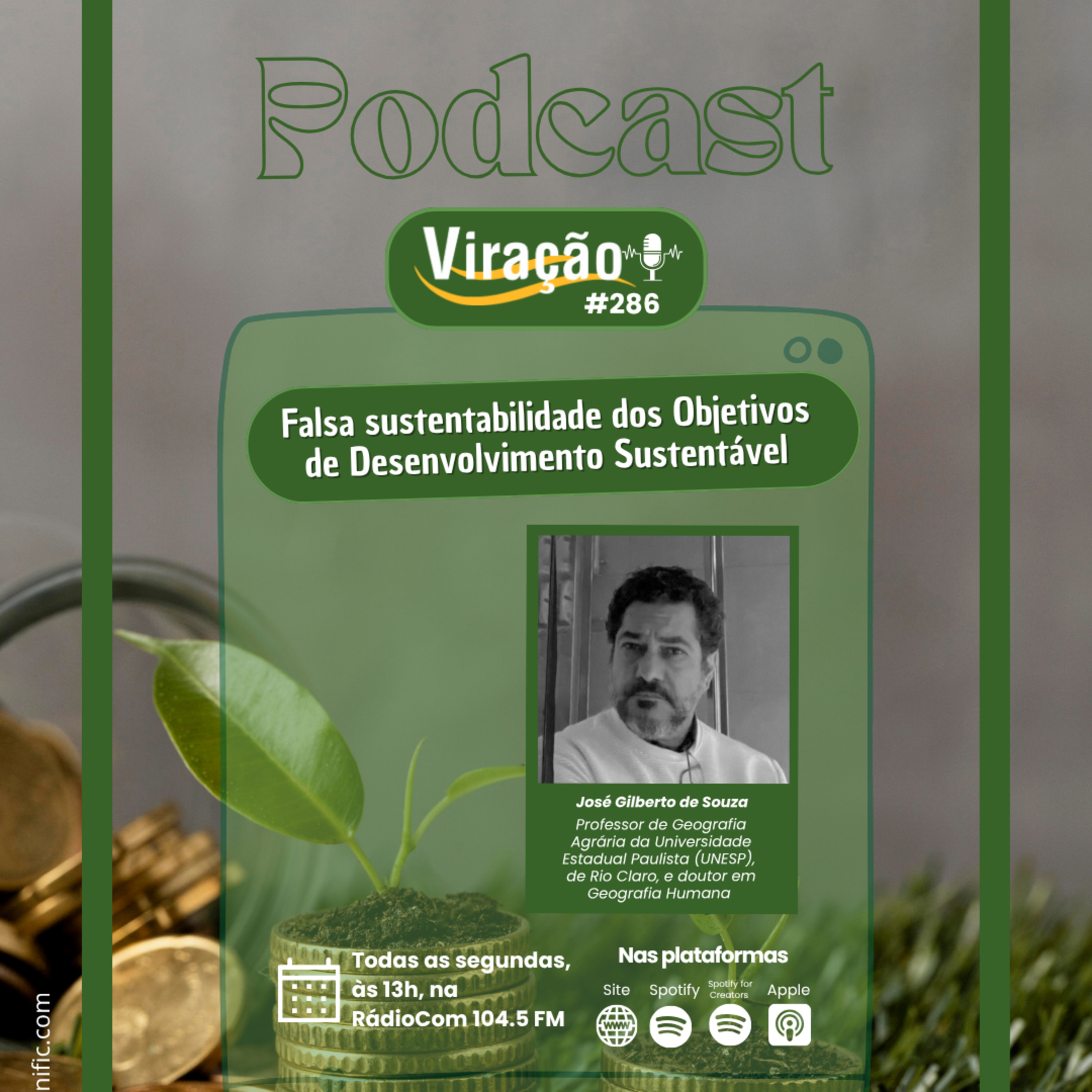Viração 286 - Falsa sustentabilidade dos Objetivos de Desenvolvimento Sustentável episode artwork