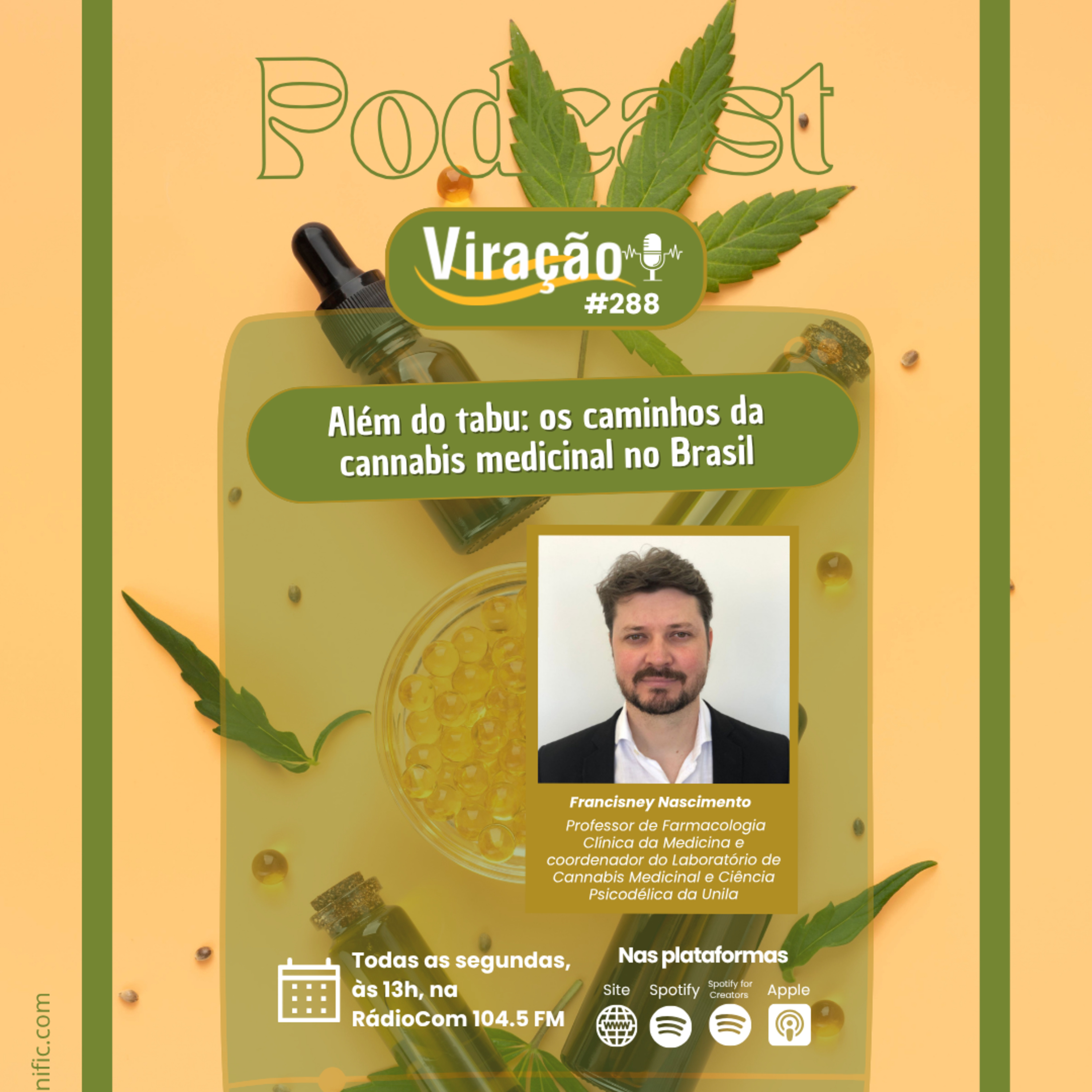 Viração 288 - Além do tabu: os caminhos da cannabis medicinal no Brasil episode artwork