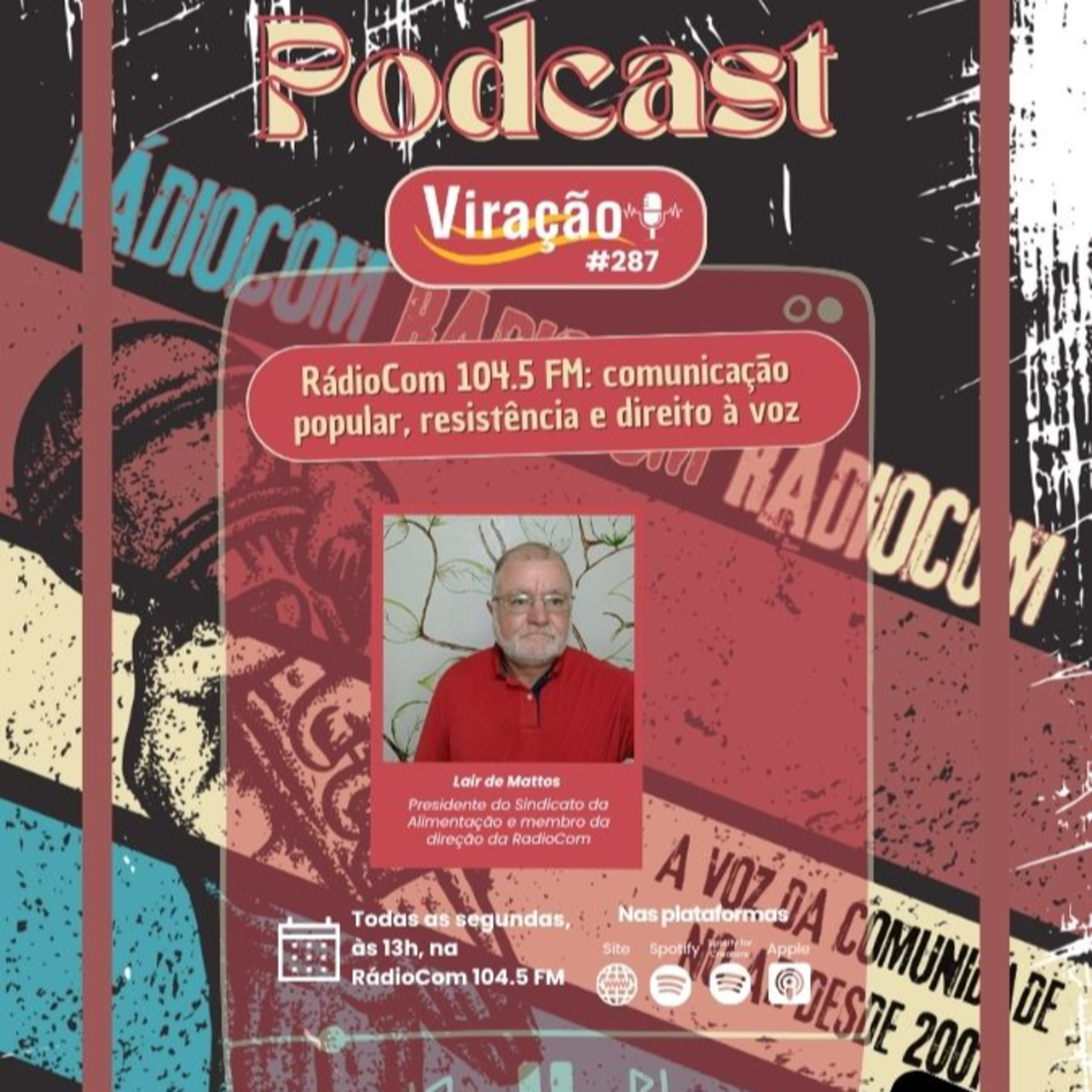 Viração 287 - RádioCom: a força da comunicação popular no território episode artwork