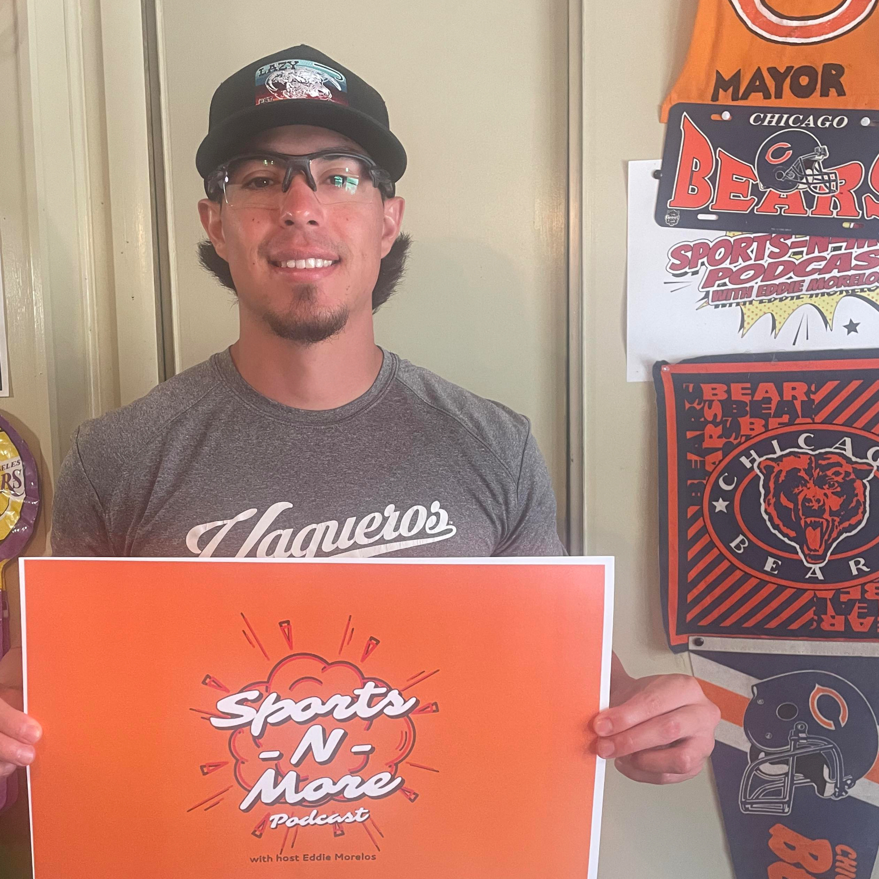 Sports-N-More Podcast with Eddie Morelos (Season 6 - Episode 6/161) - Zerek Saenz (Former NM State & UTRGV Baseball player) - Sept. 5, 2023 episode artwork