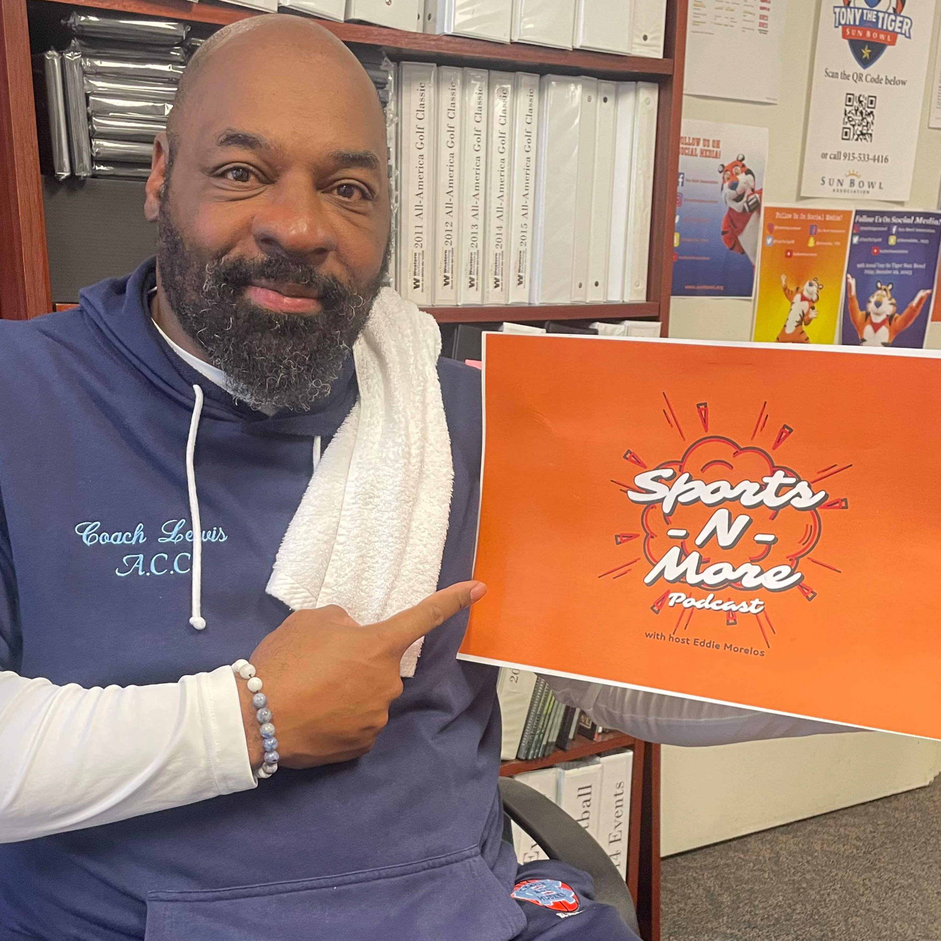 Sports-N-More Podcast with Host Eddie Morelos - Head Coach Rodney Lewis - Chapin HS Boys Basketball (episode 183) episode artwork