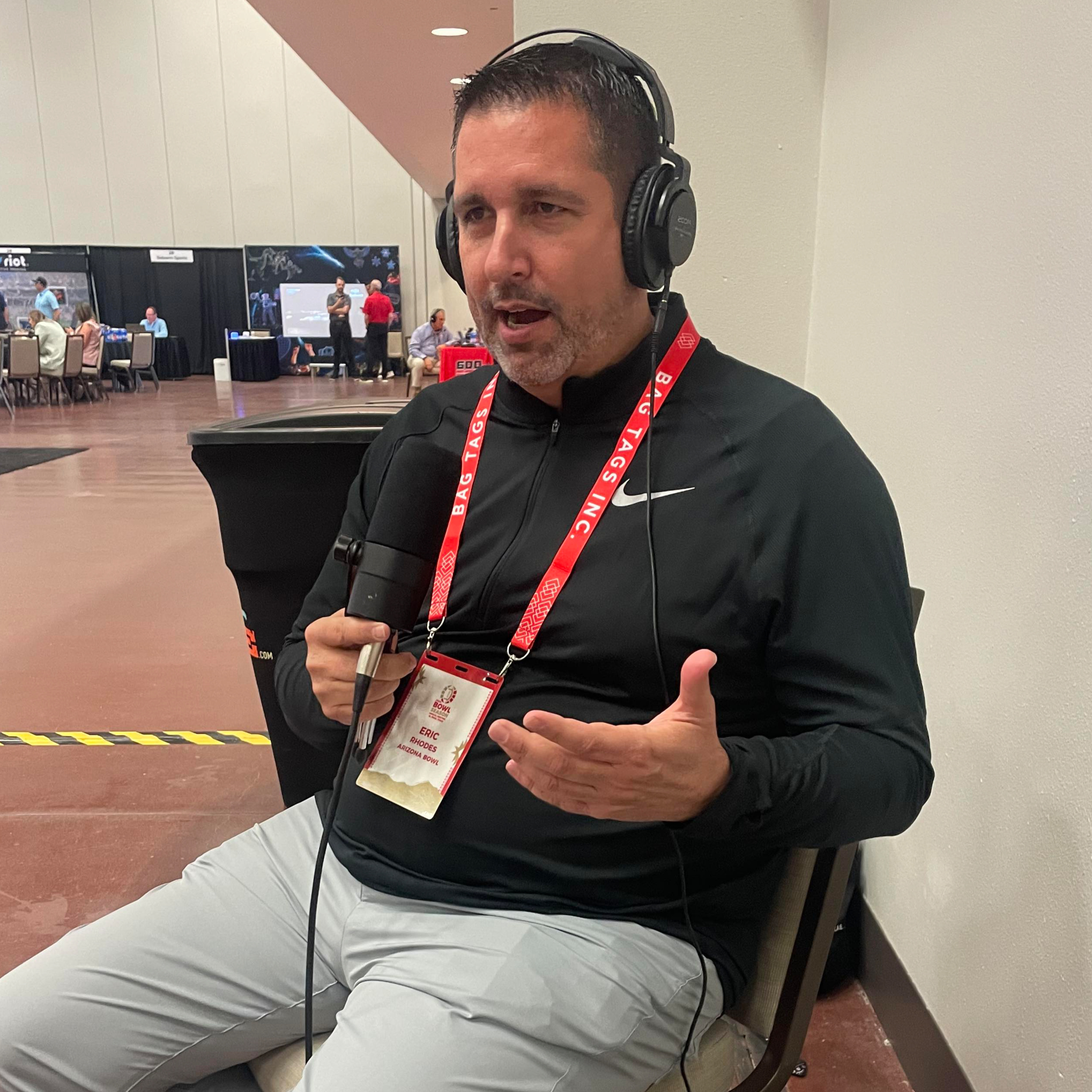 Sports-N-More Podcast with Host Eddie Morelos - Bowl Season Annual Meetings - Eric Rhodes, VP of Communications for Arizona Bowl (episode 208) episode artwork
