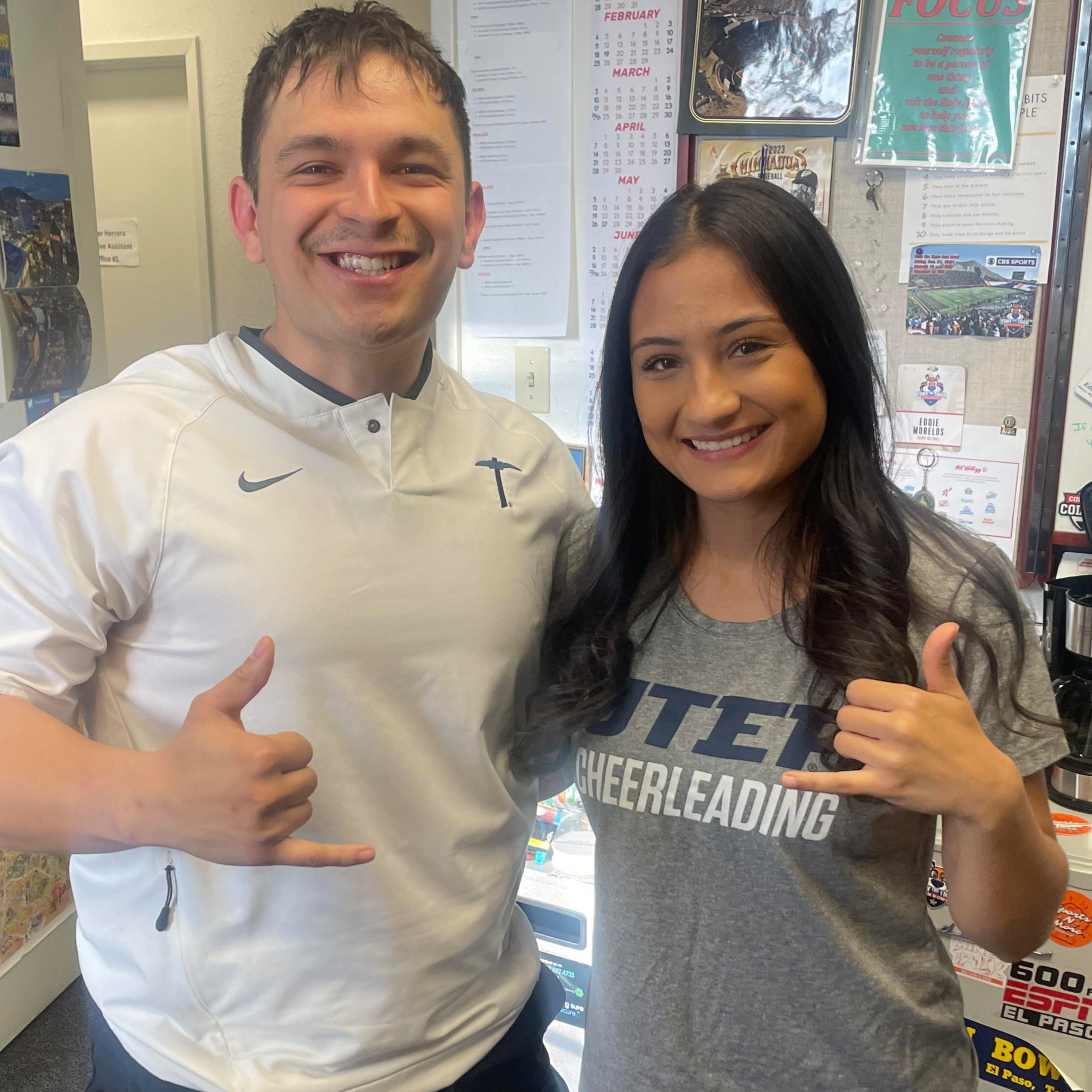 Sports-N-More Podcast with Host Eddie Morelos - UTEP Cheer - Sam and Demi (episode 212) episode artwork