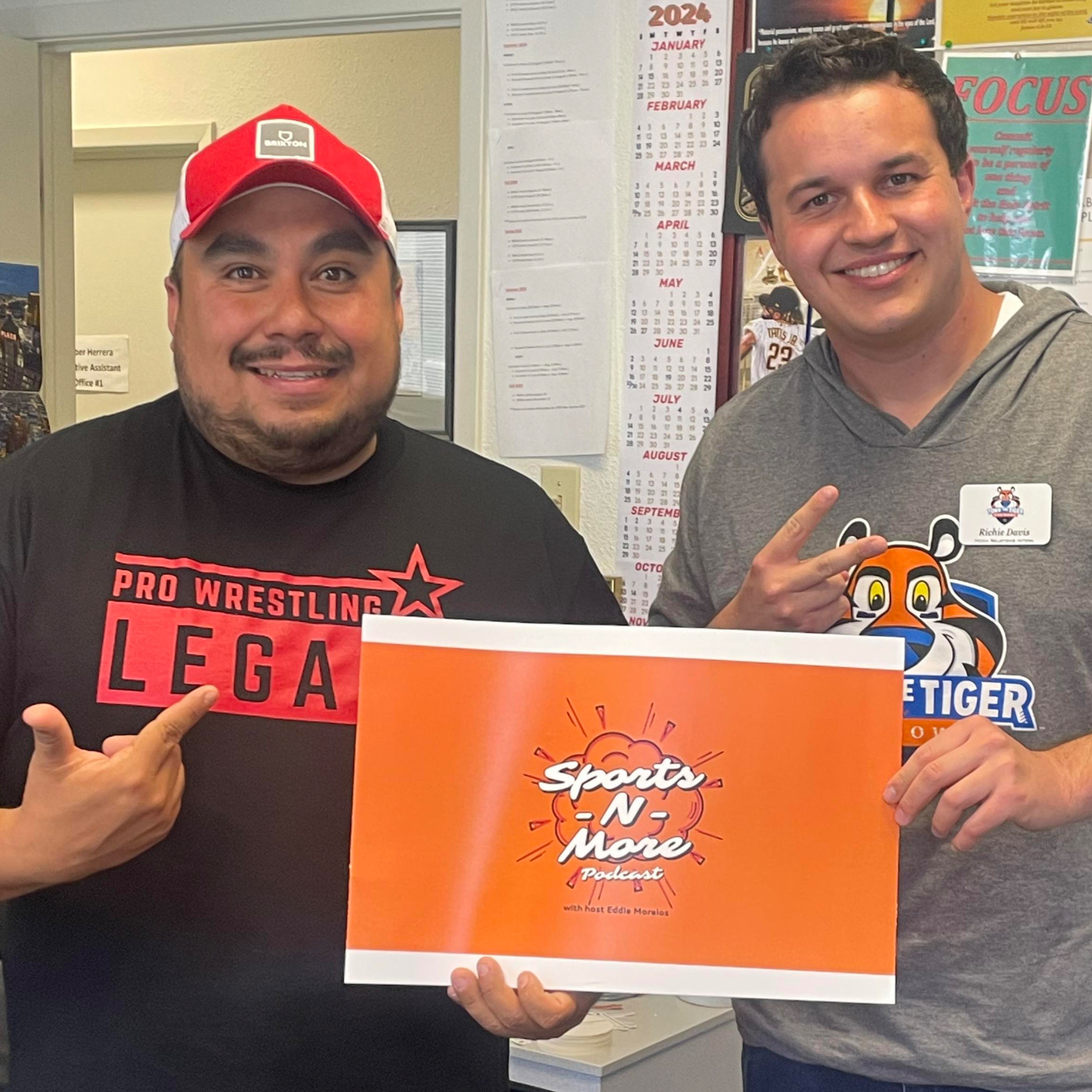 Sports-N-More Podcast with Host Eddie Morelos - Pro Legacy Wrestling - Cesar & Richie Davis (episode 229) episode artwork