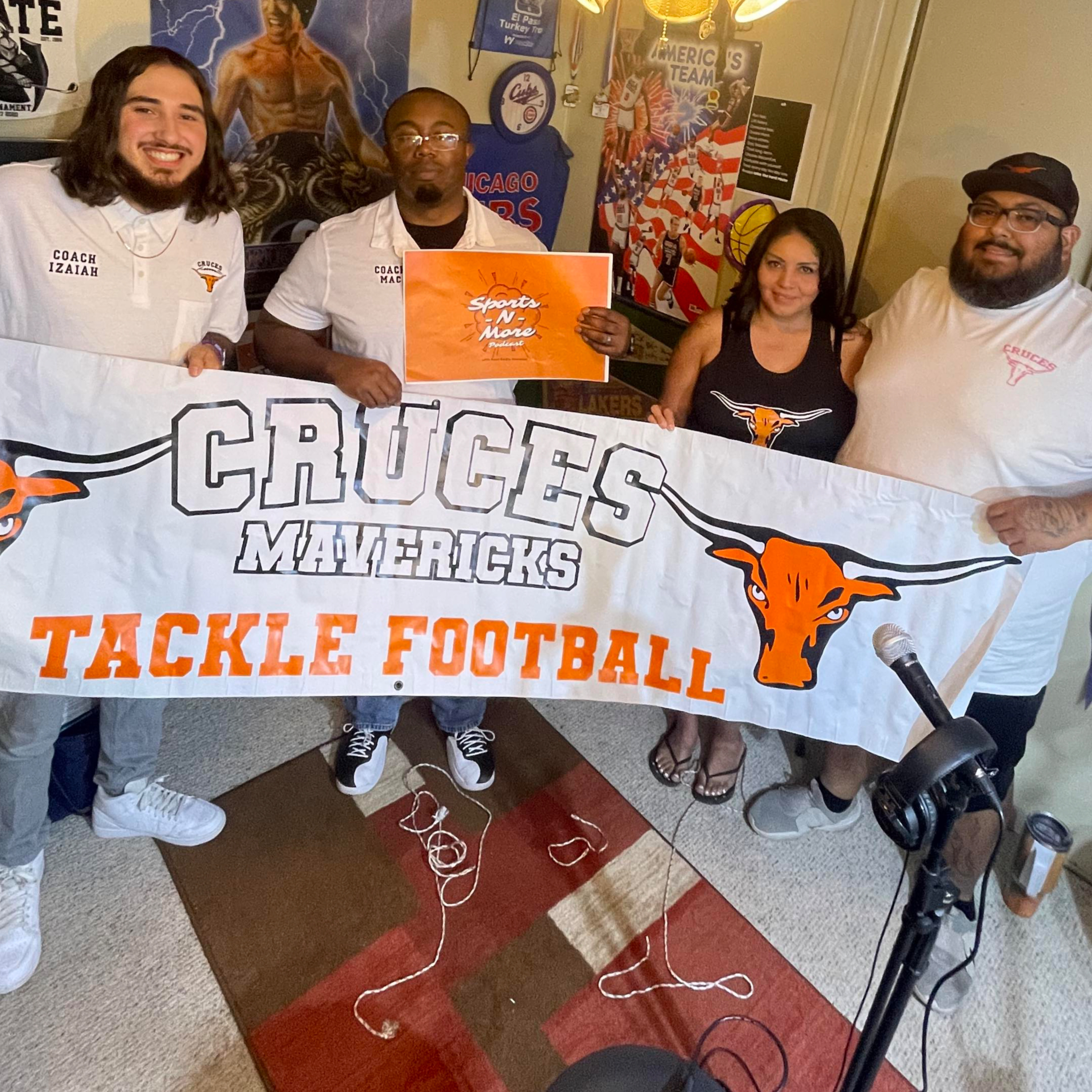 Sports-N-More Podcast with Host Eddie Morelos - Cruces Mavericks - Pop Warner football (episode 238) episode artwork