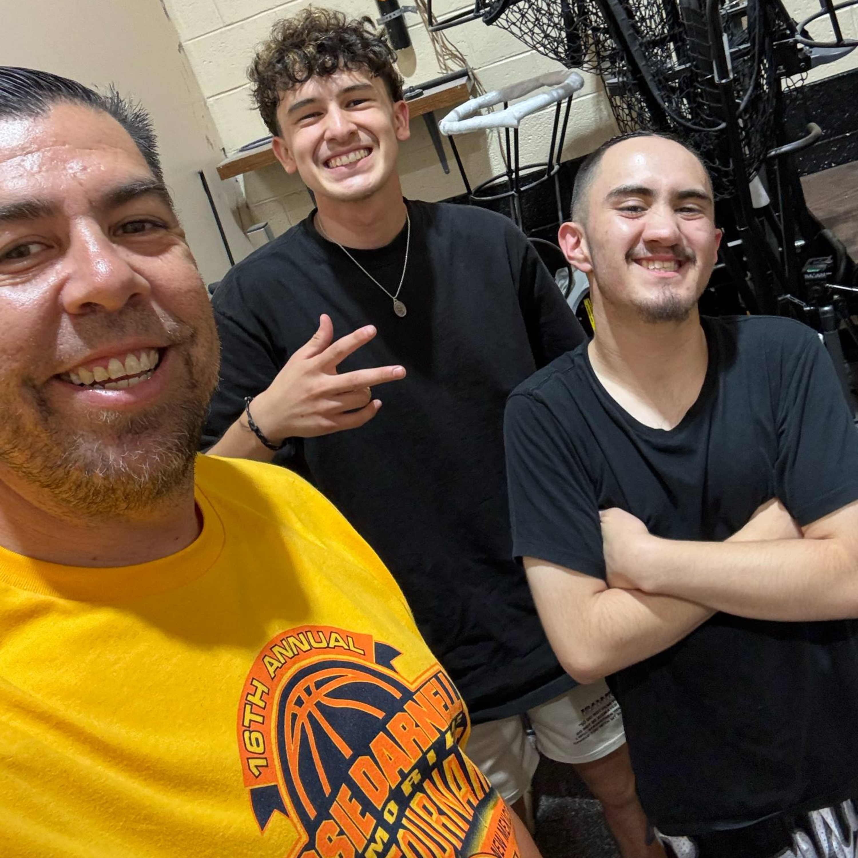 Sports-N-More Podcast - Aaron Mendoza and Jacob Slaughter/photographers & videographers - (Jessie Darnell 3-on-3 Basketball Tournament ) - Episode 265 episode artwork