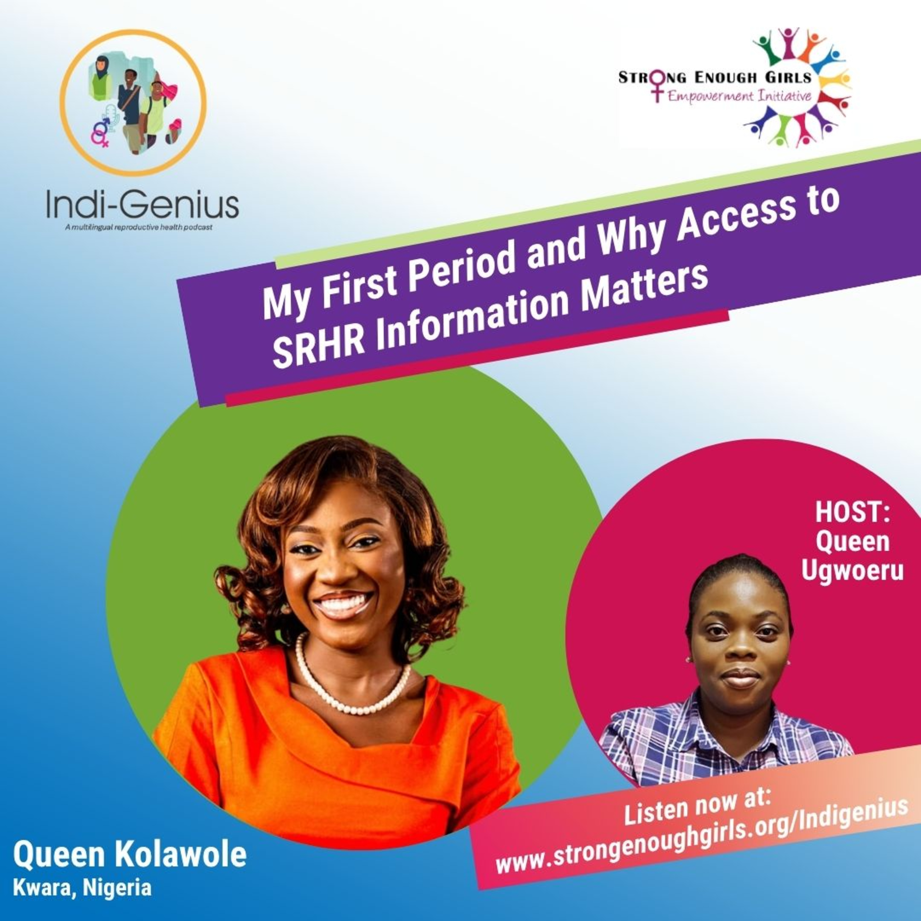 My First Period and Why Access to SRHR Information Matters
