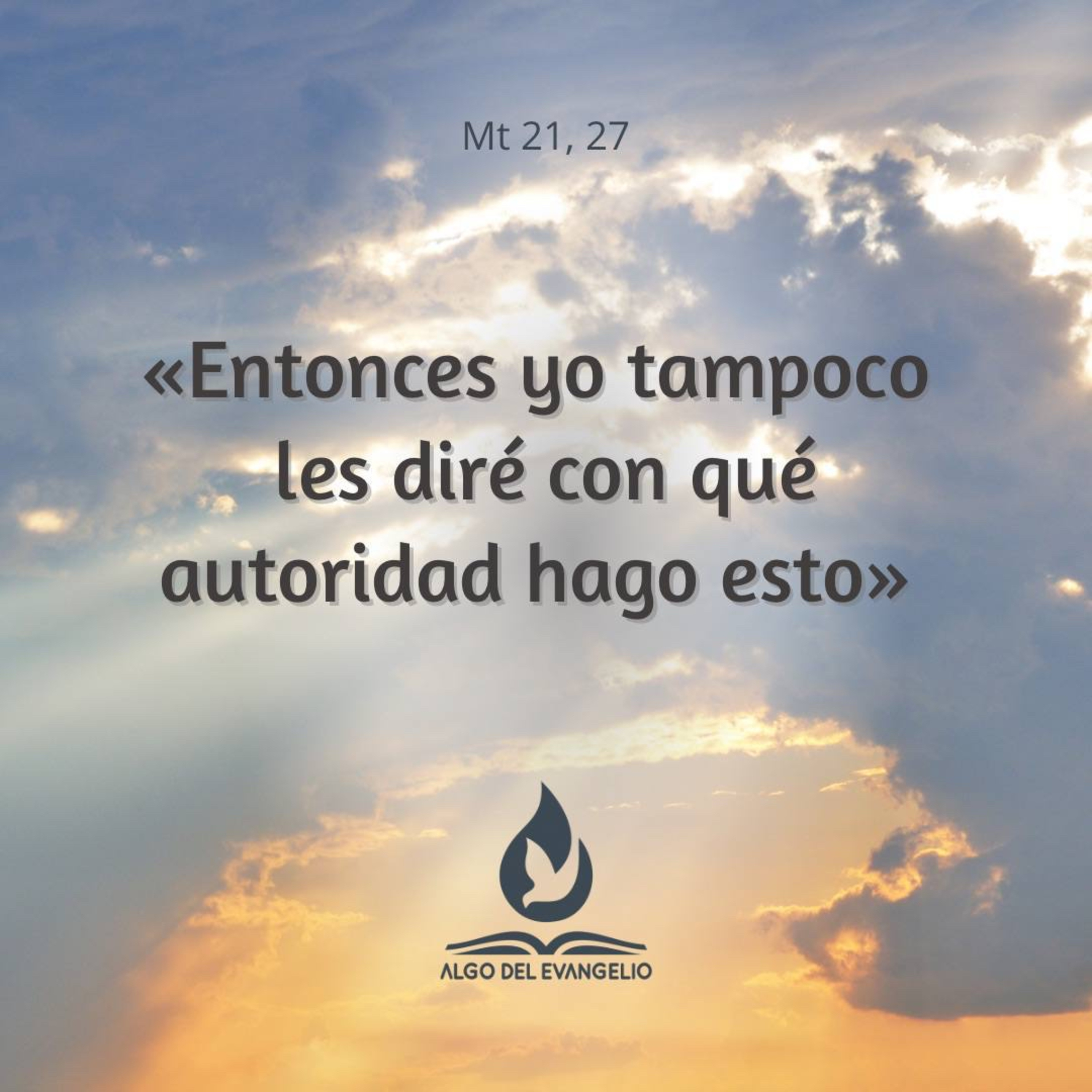 Mateo 21, 23-27 - III Lunes de Adviento episode artwork