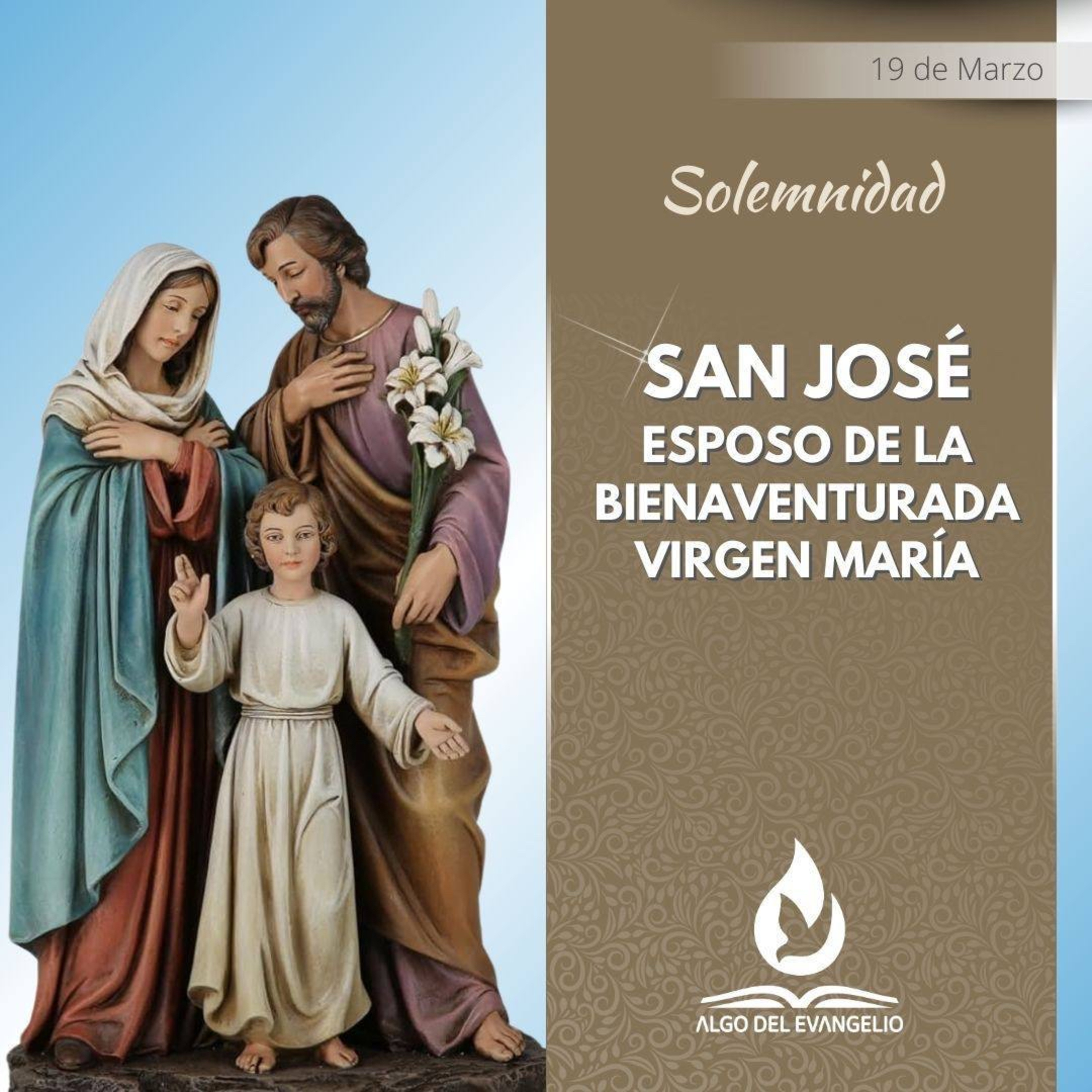 Lucas 2, 41-51a - Solemnidad de San José, esposo de la Bienaventurada Virgen María episode artwork