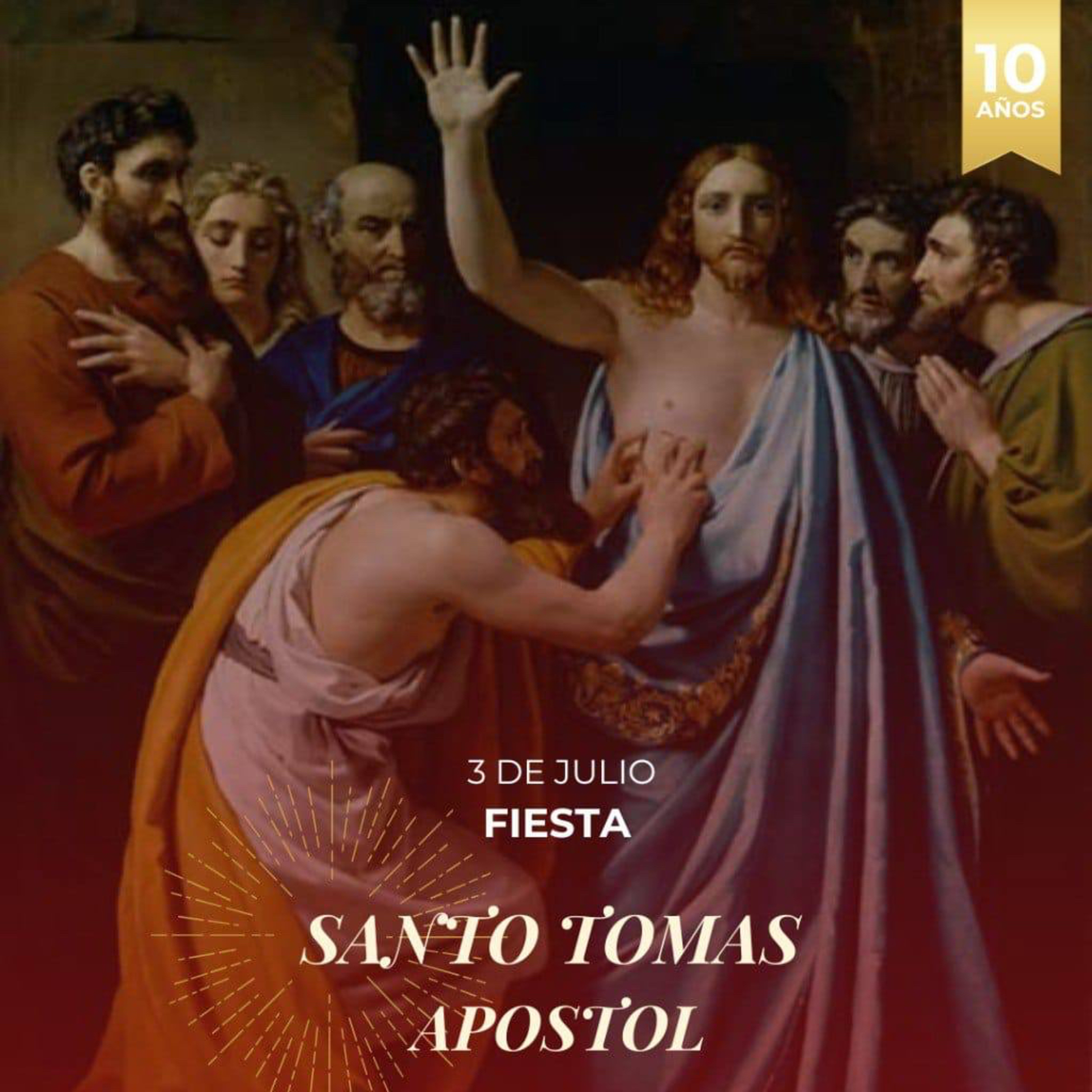 Juan 20, 24-29 - Fiesta de Santo Tomás apóstol episode artwork