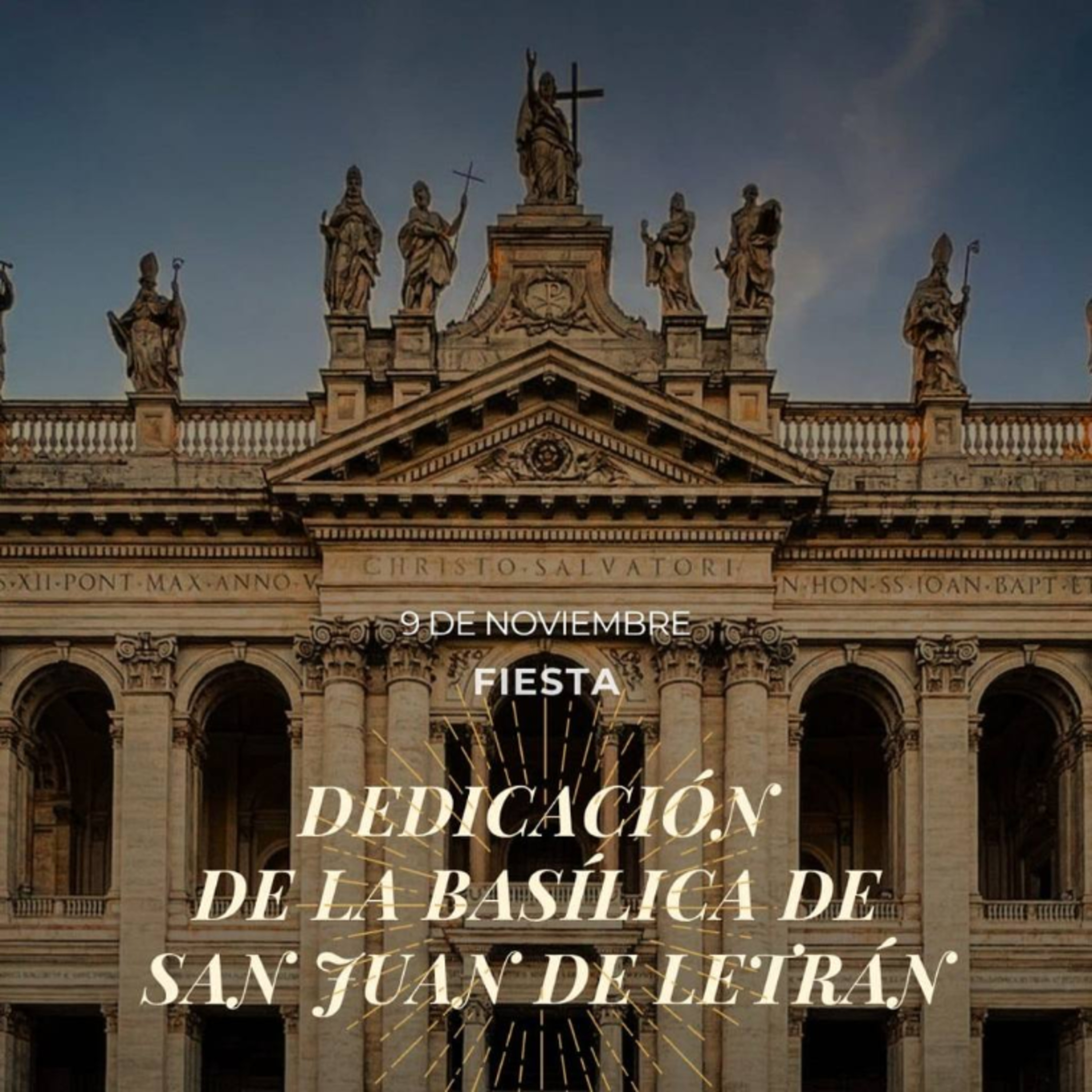 Juan 2, 13-22 - Fiesta de la Dedicación de la Basílica de San Juan de Letrán episode artwork