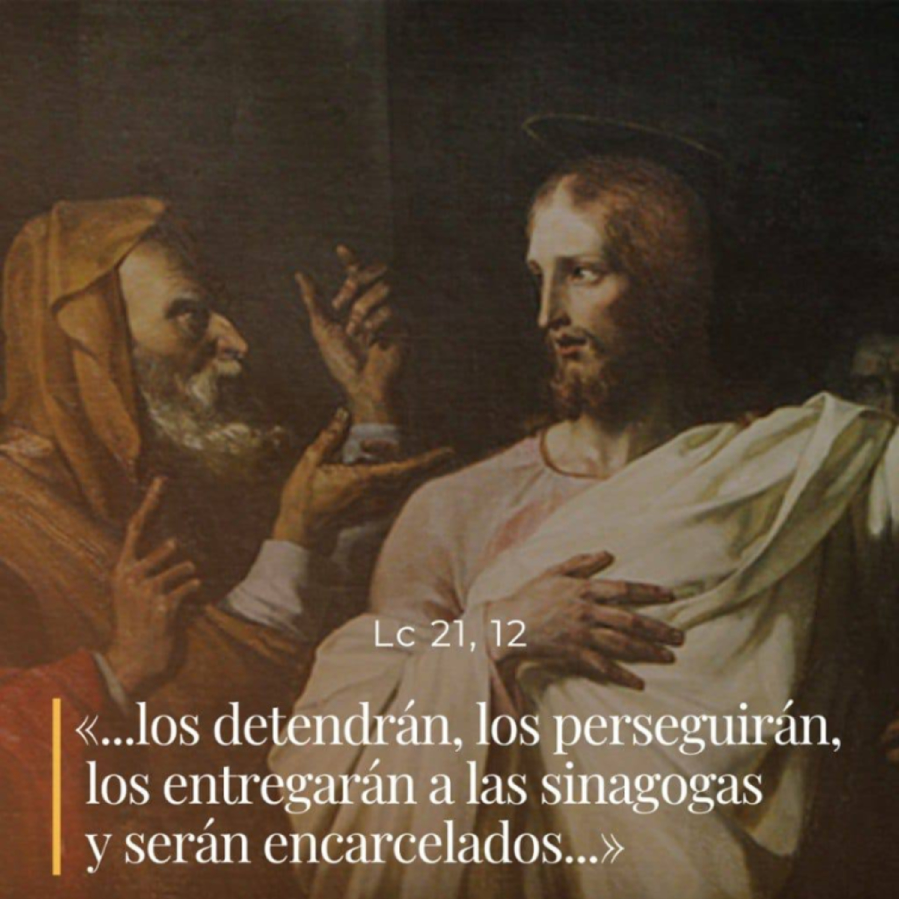 Lucas 21, 12-19 - XXXIV Miércoles del Tiempo Ordinario episode artwork