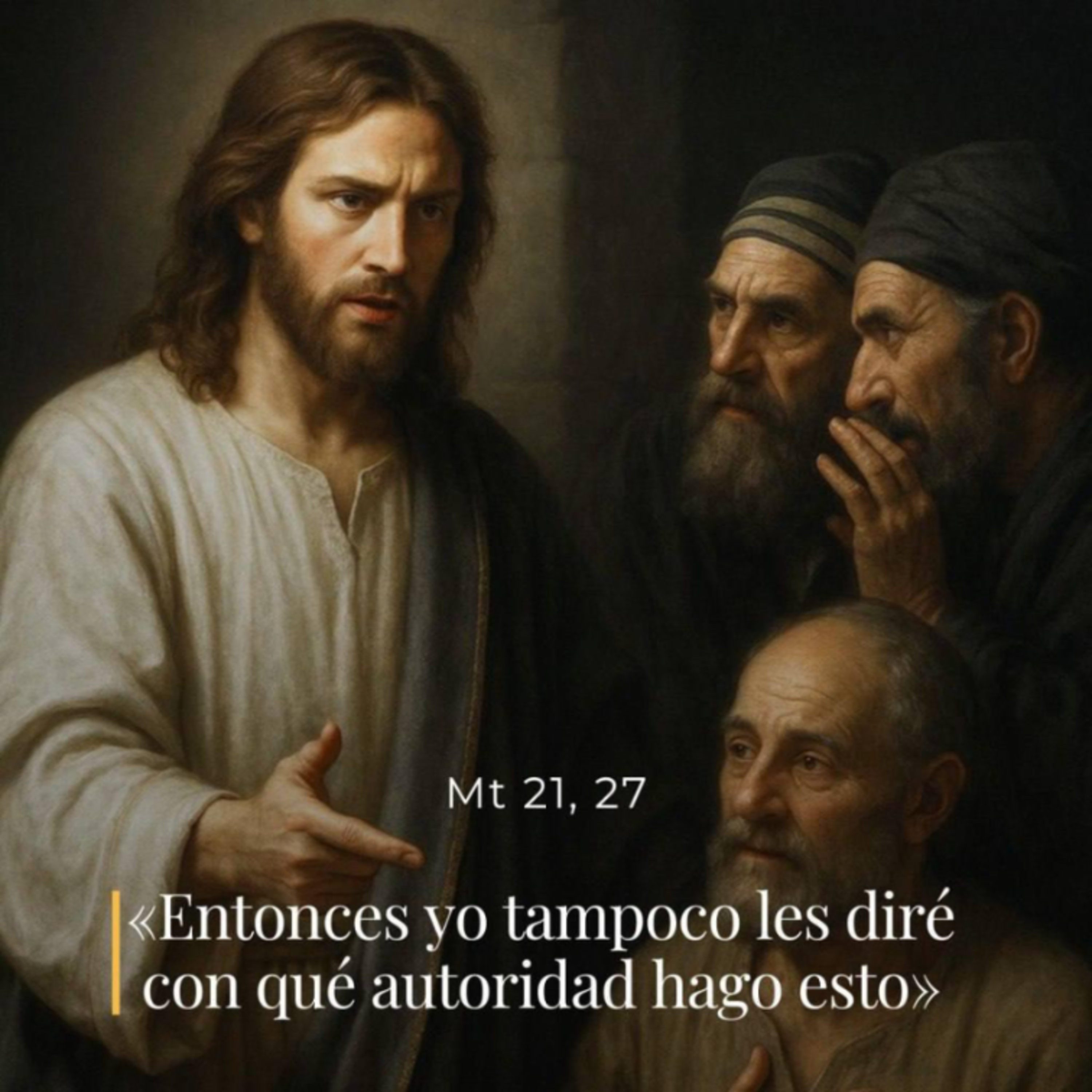 Mateo 21, 23-27 – III Lunes de Adviento episode artwork