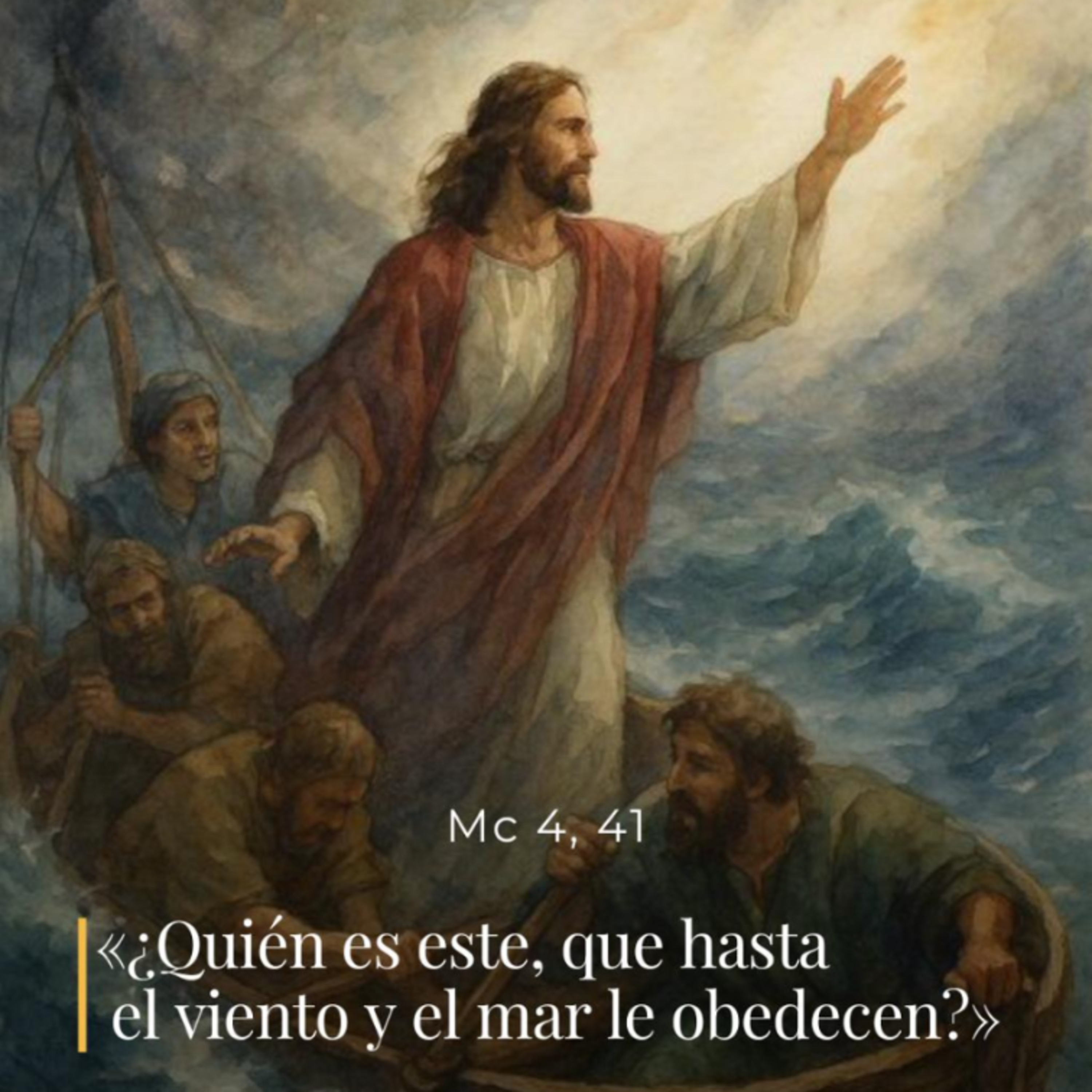 Marcos 4, 35-41 – III Sábado del Tiempo Ordinario episode artwork