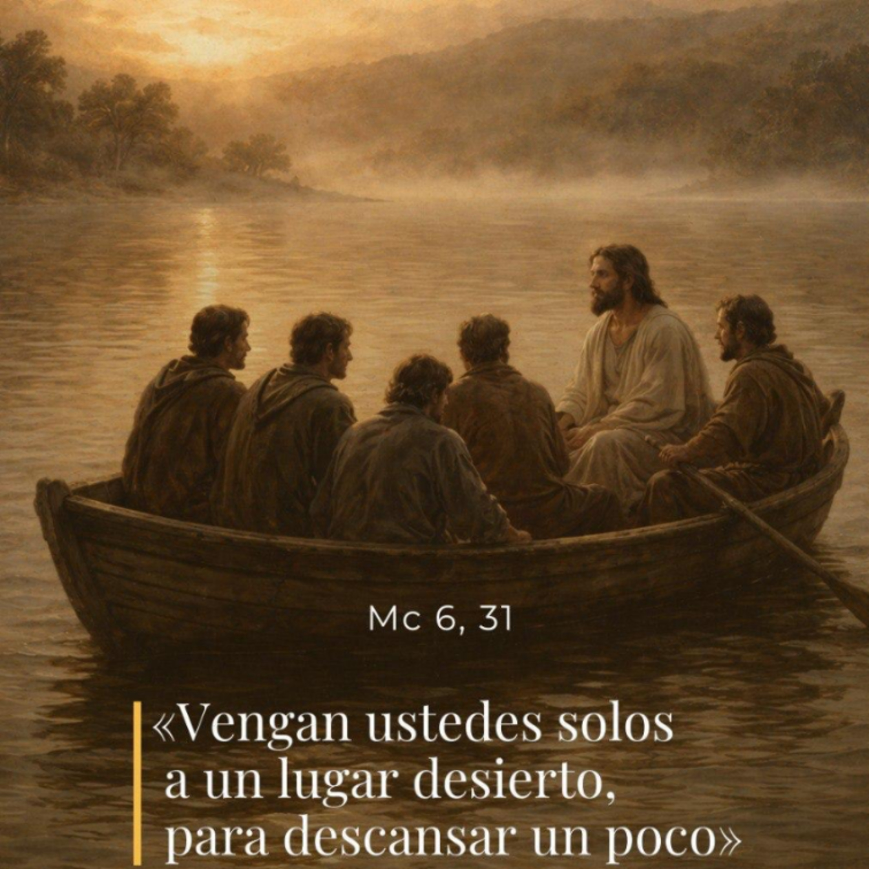 Marcos 6, 30-34 – IV Sábado del Tiempo Ordinario episode artwork