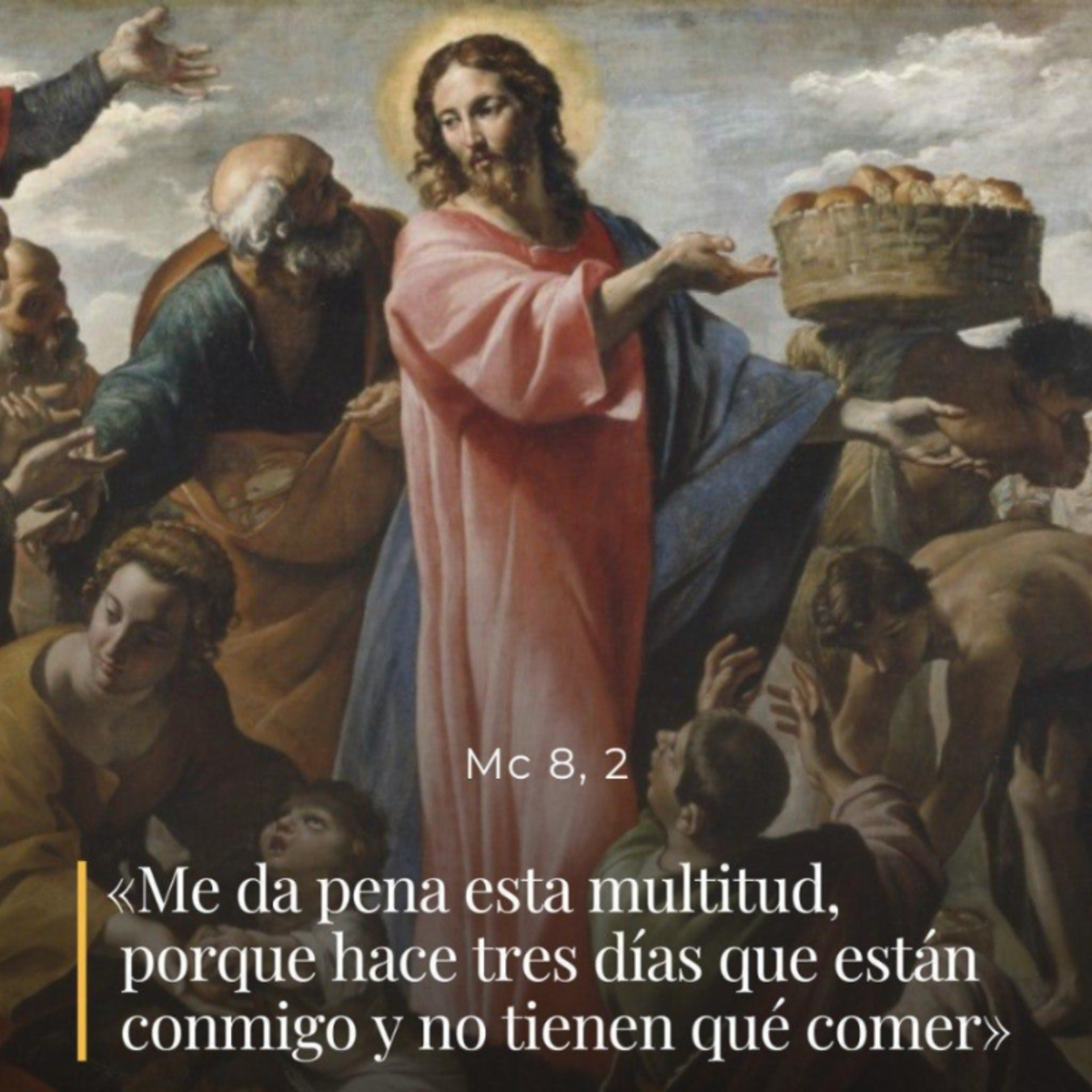 Marcos 8, 1-10 – V Sábado del Tiempo Ordinario episode artwork