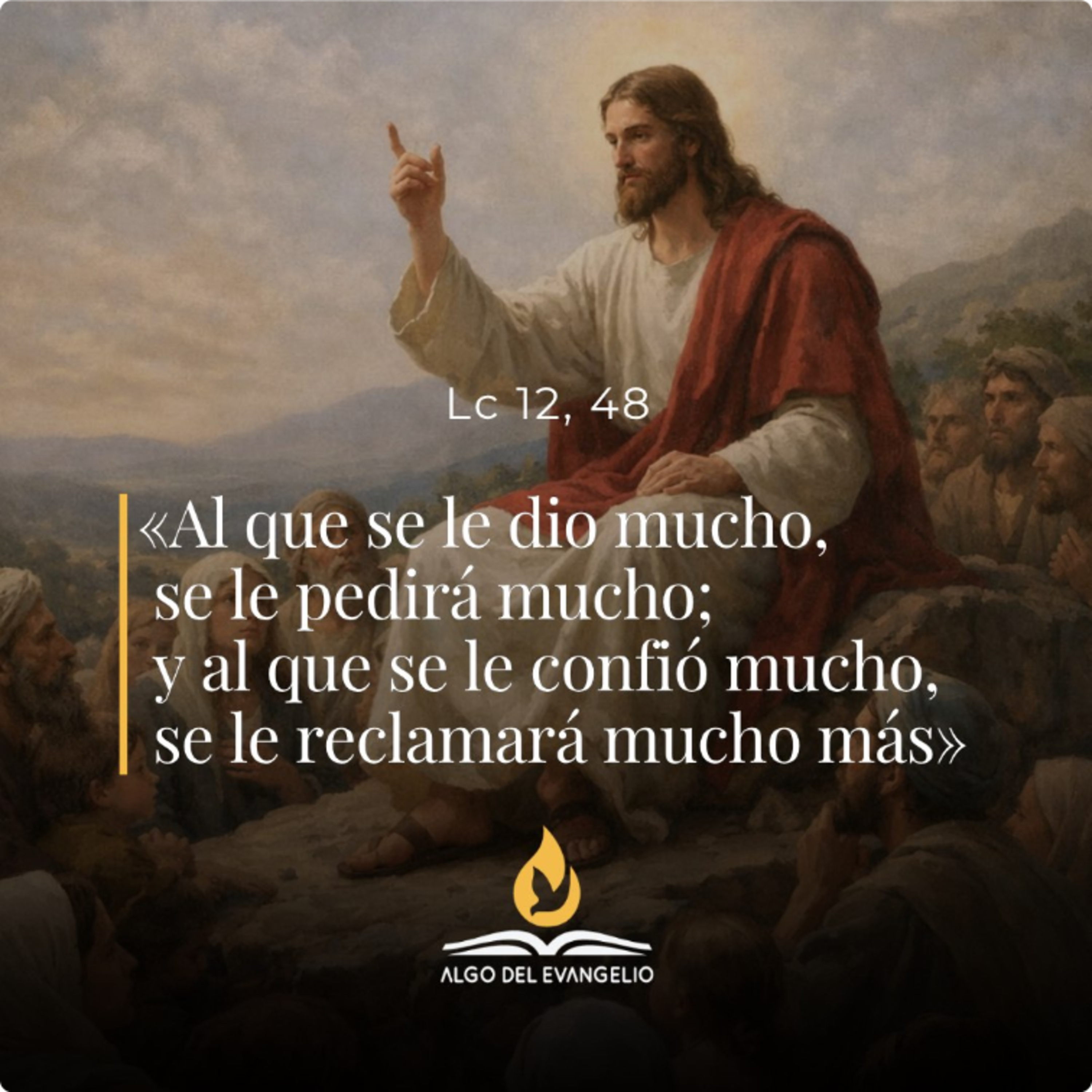 Portada de Algo del Evangelio