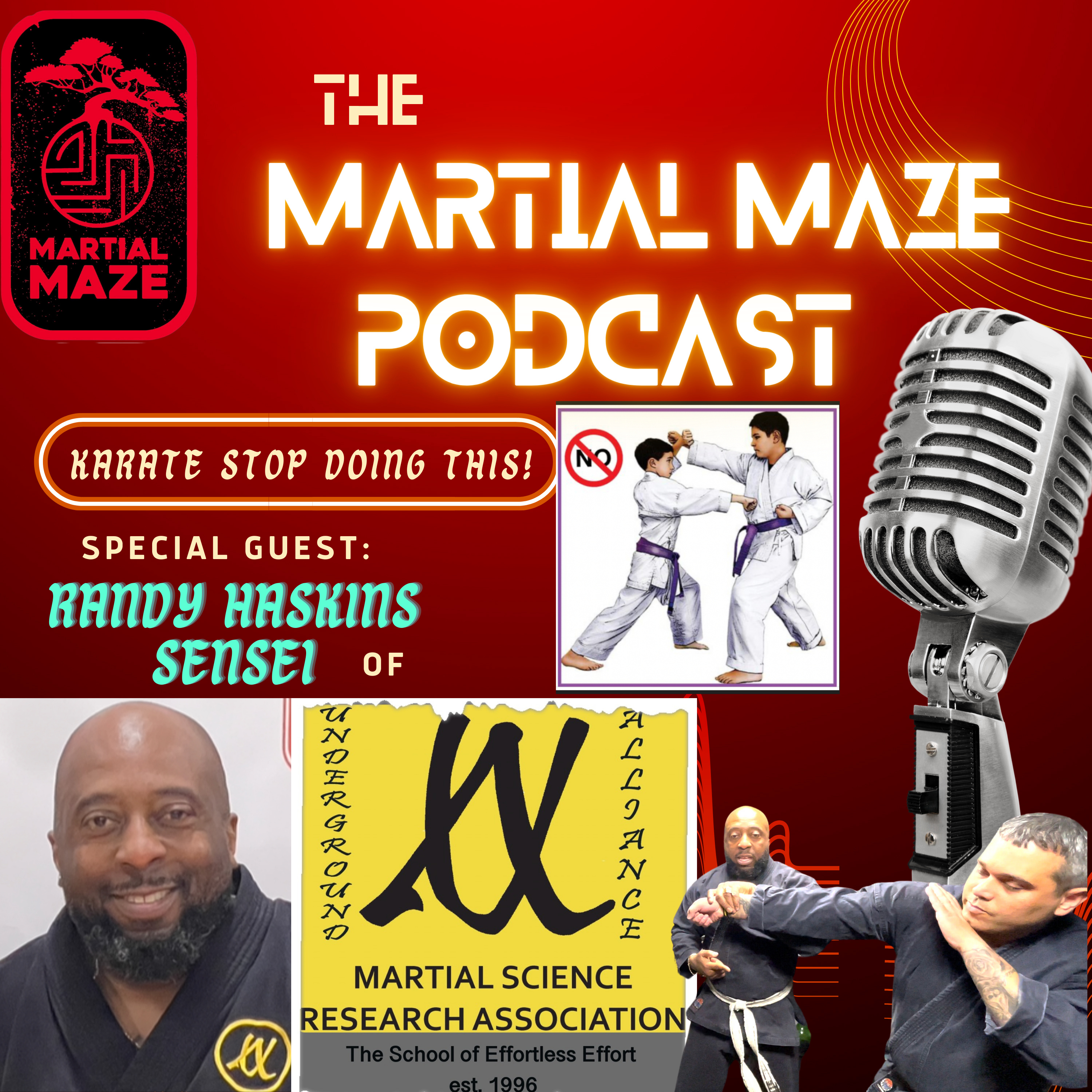 Karate stop doing this! With special guest, Randy Haskins sensei