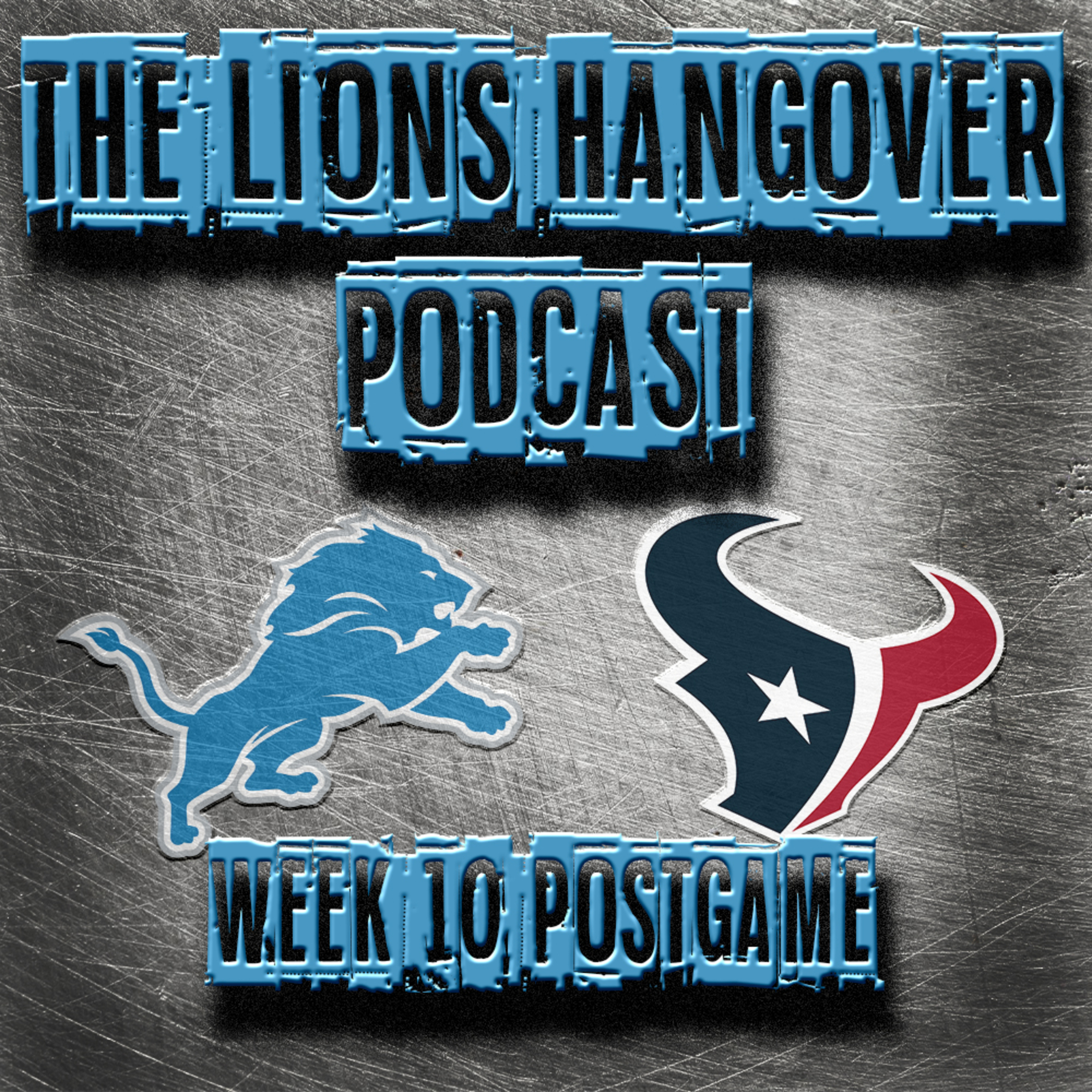 Lions Vs Texans Week 10 Postgame episode artwork