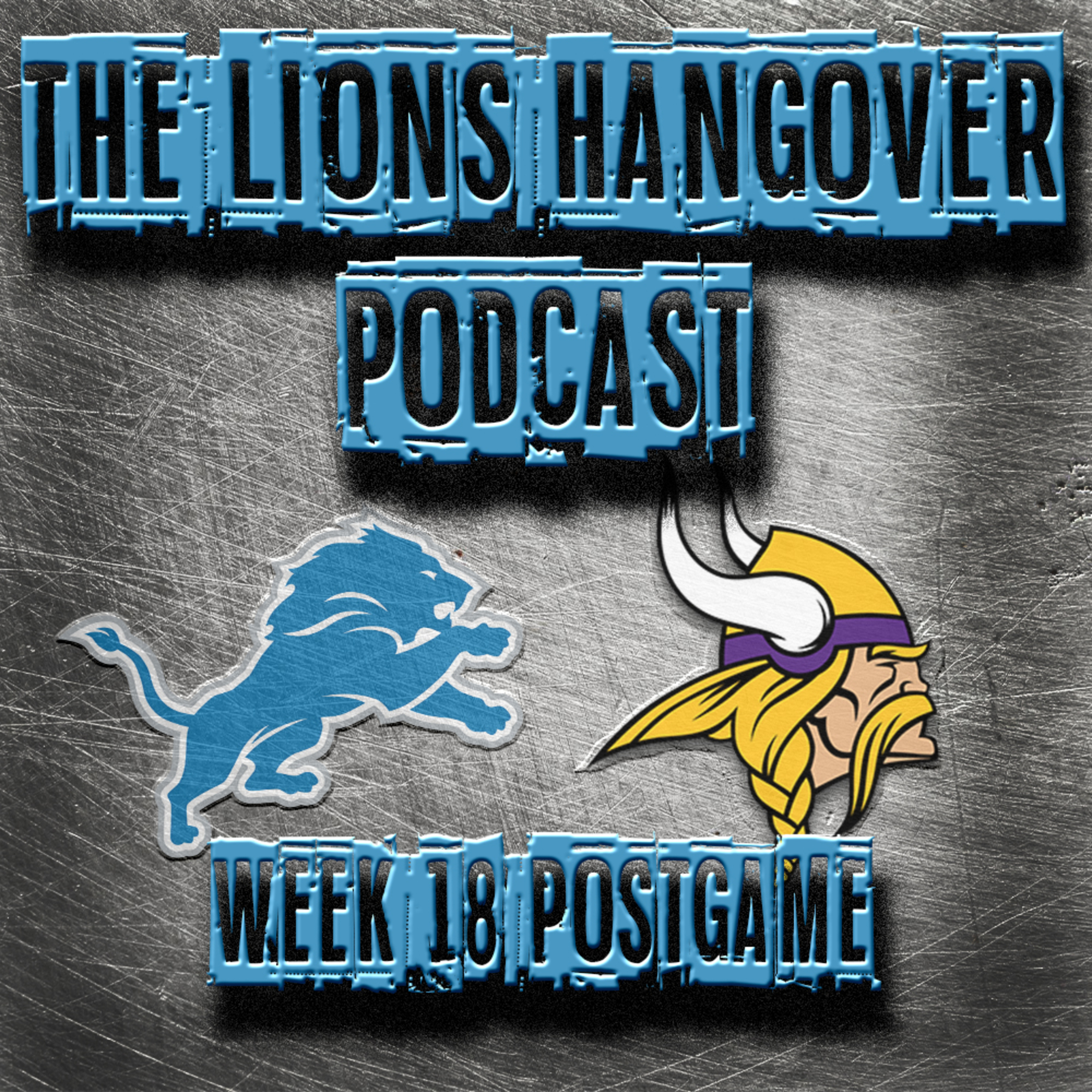 Lions Vs Vikings Week 18 Postgame episode artwork
