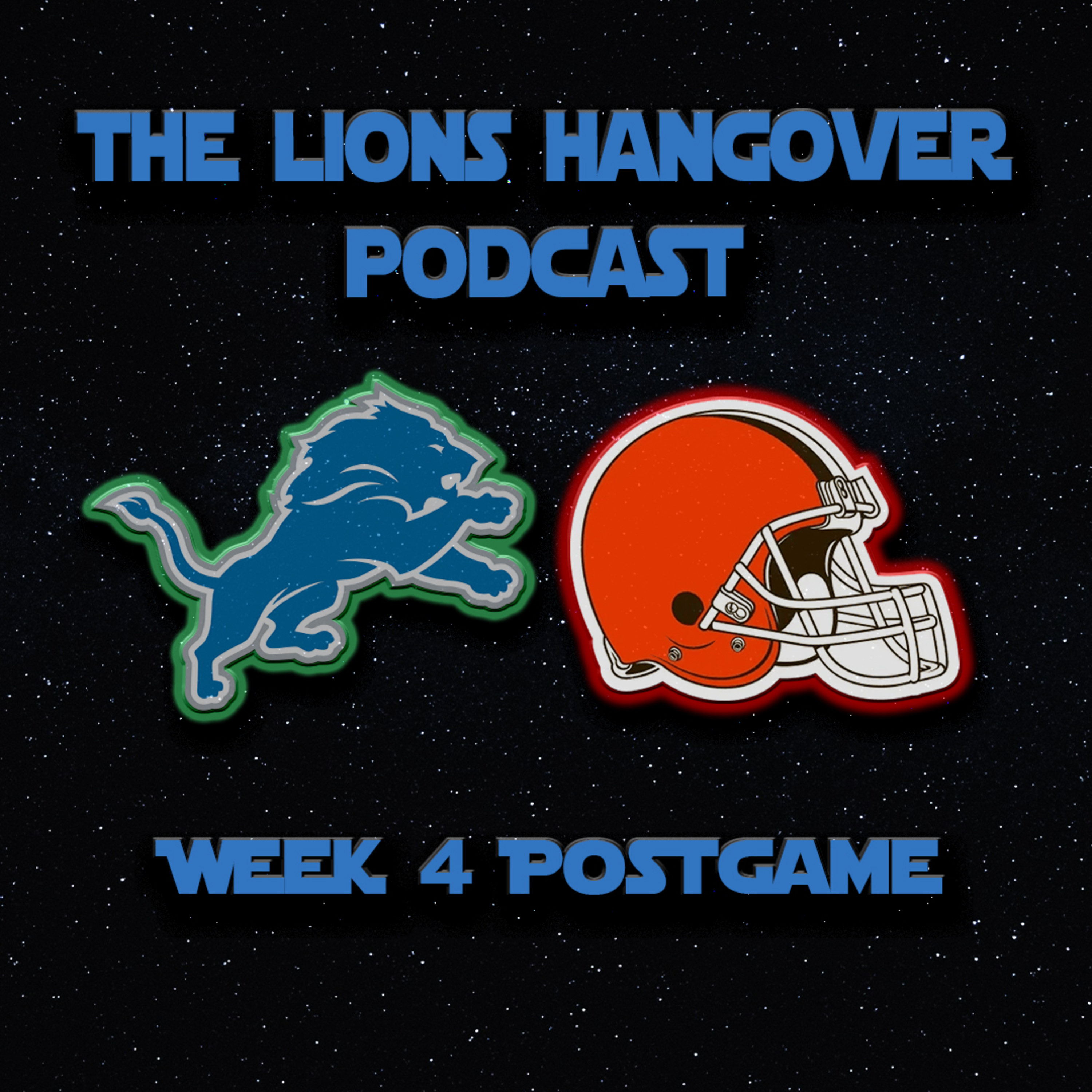 4 - Lions vs Browns postgame episode artwork
