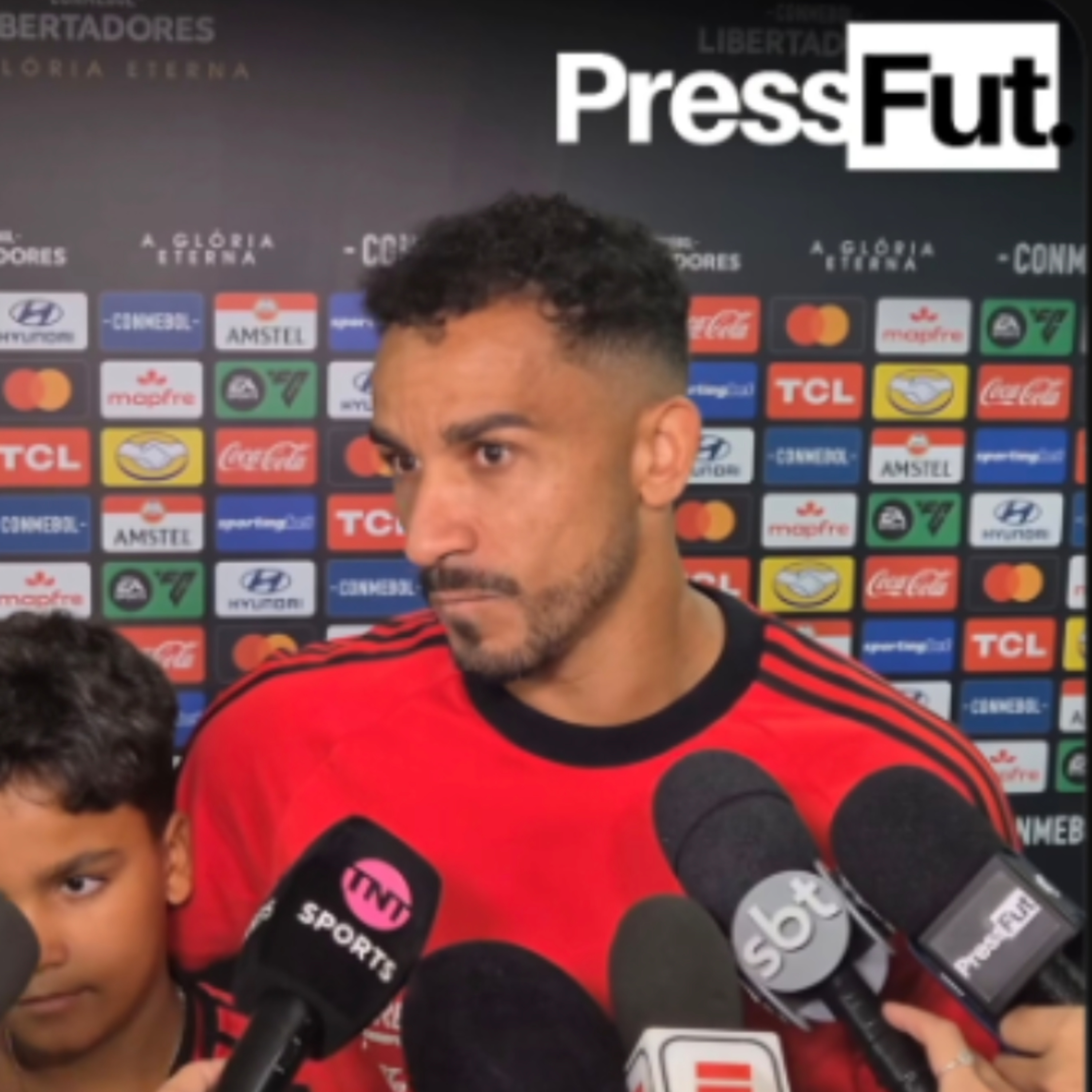 Entrevista Danilo | Flamengo x Independiente Medellín - Copa Libertadores