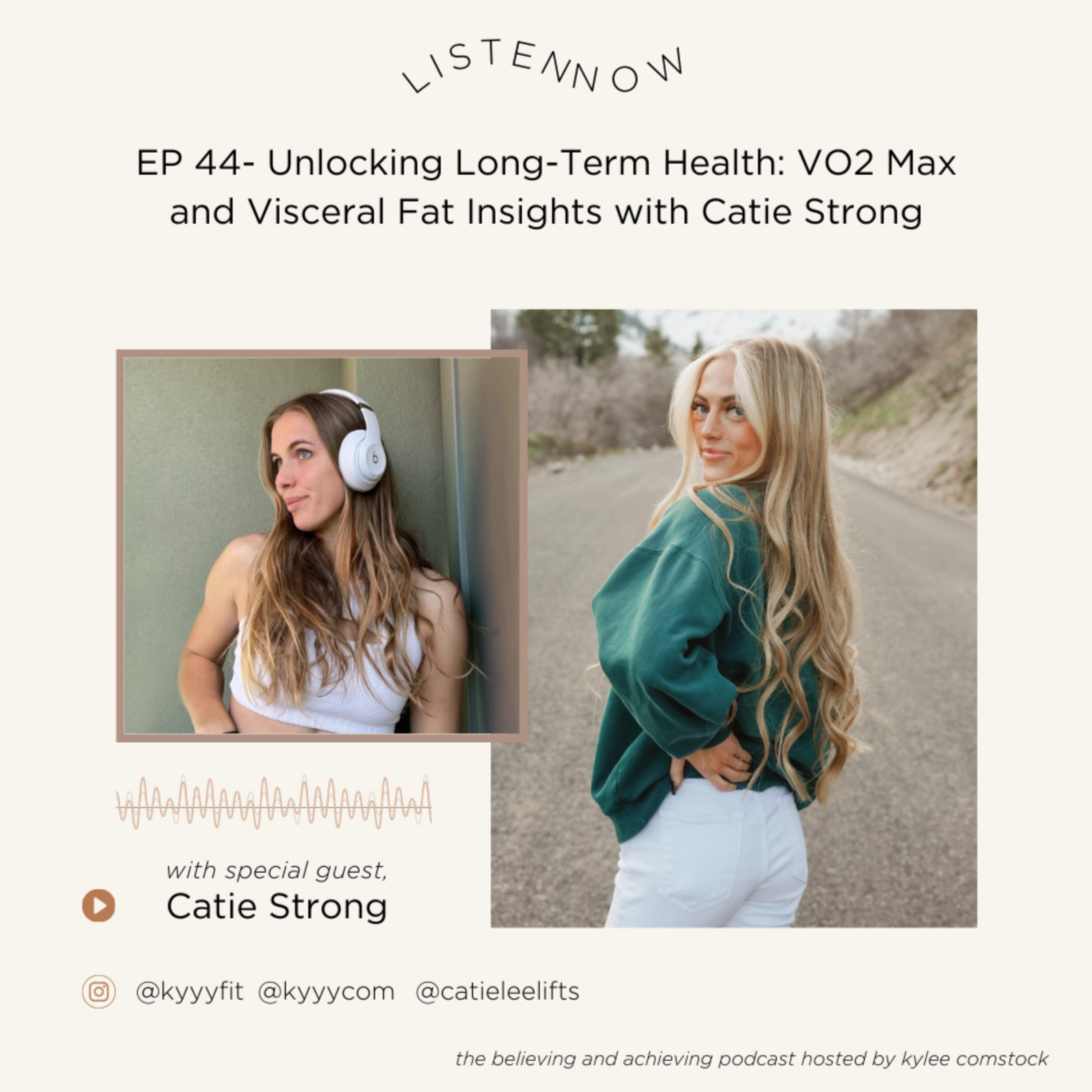 EP 44- Unlocking Long-Term Health: VO2 Max and Visceral Fat episode artwork